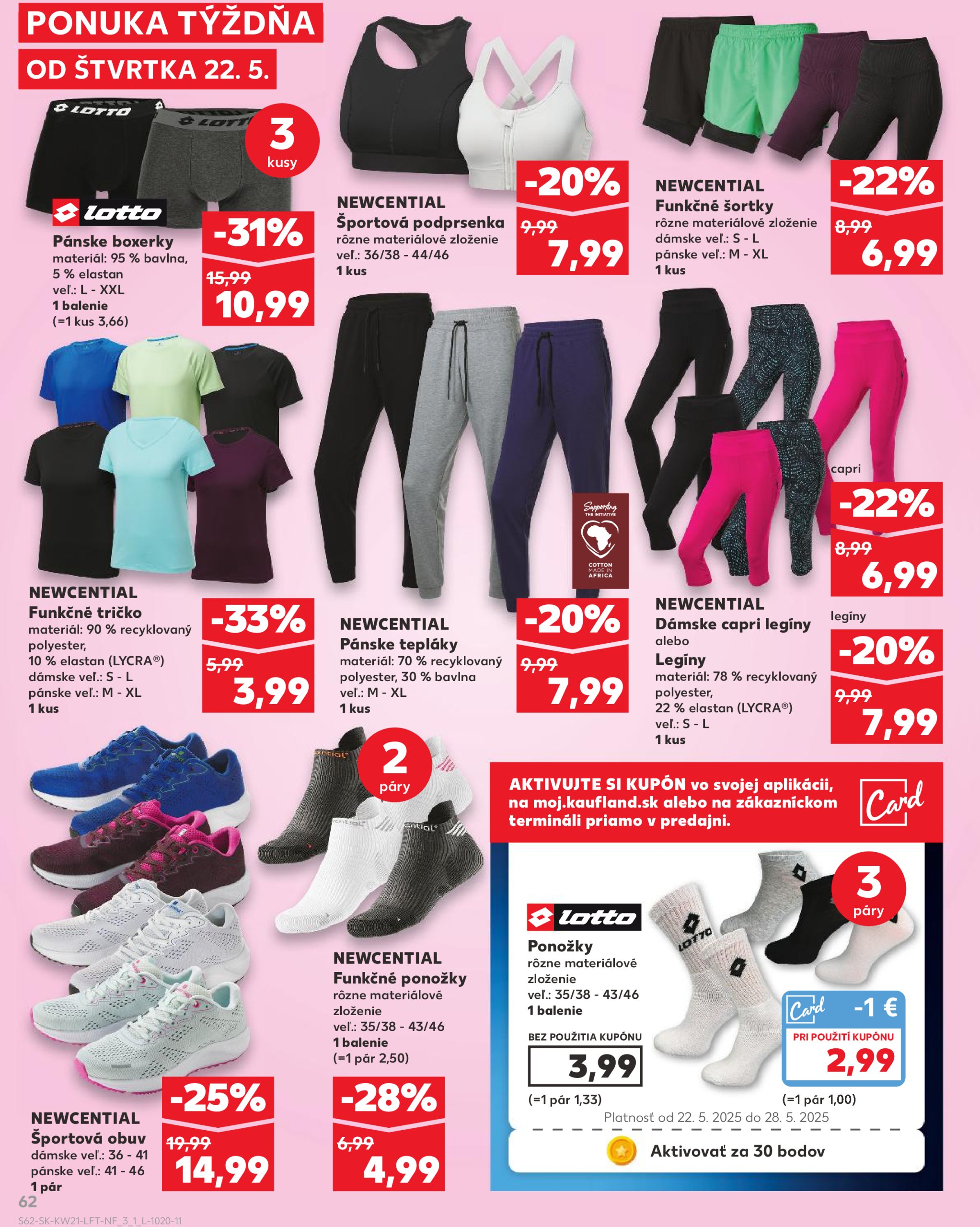 kaufland - Kaufland leták platný od 22.05. - 28.05. - page: 62 kaufland - Kaufland leták platný od 22.05. - 28.05. - page: 62