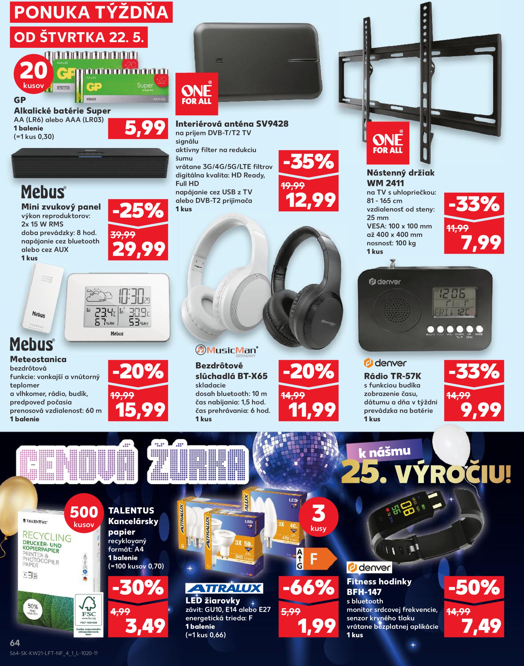 kaufland - Kaufland leták platný od 22.05. - 28.05. - page: 64 kaufland - Kaufland leták platný od 22.05. - 28.05. - page: 64