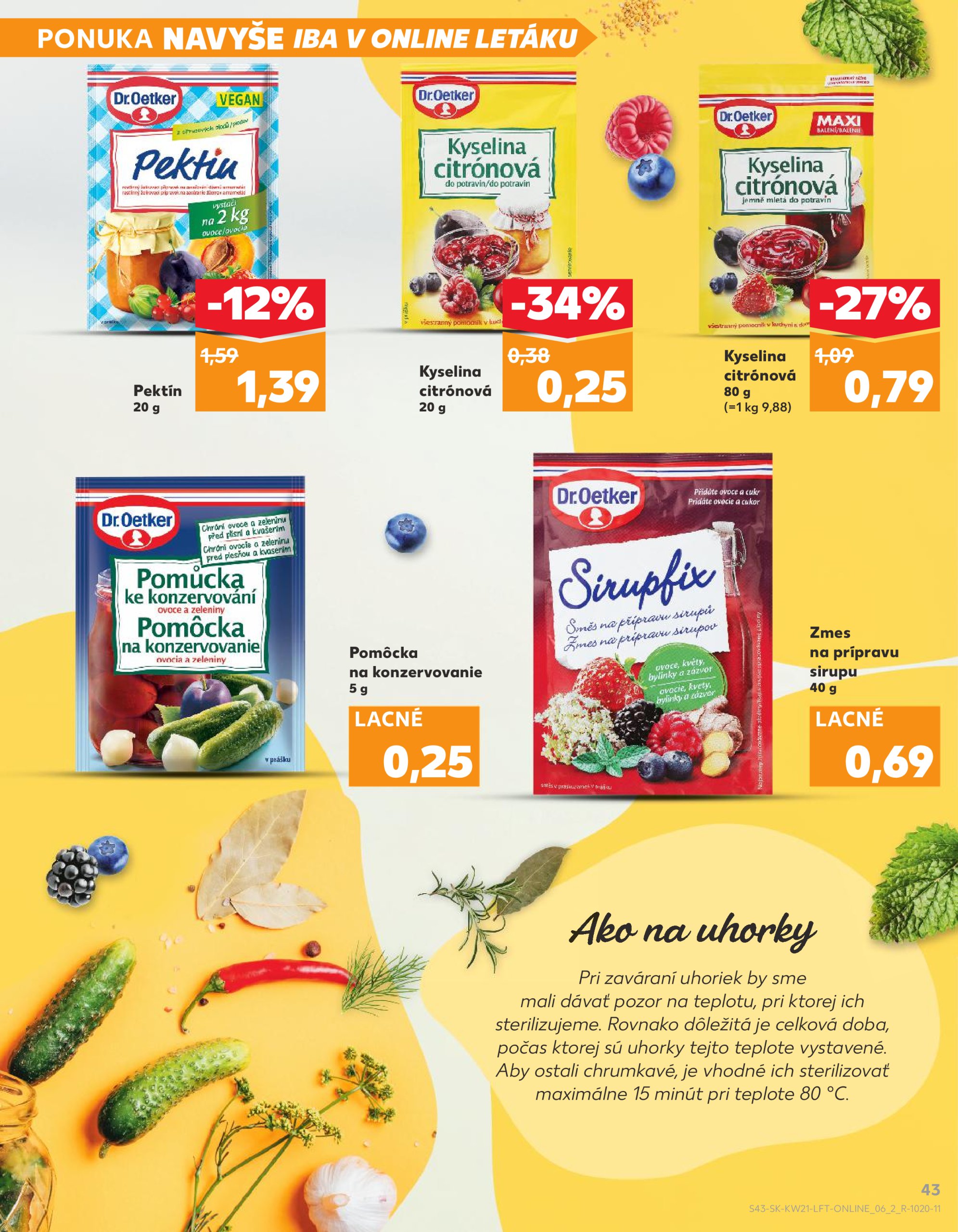 kaufland - Kaufland leták platný od 22.05. - 28.05. - page: 43 kaufland - Kaufland leták platný od 22.05. - 28.05. - page: 43