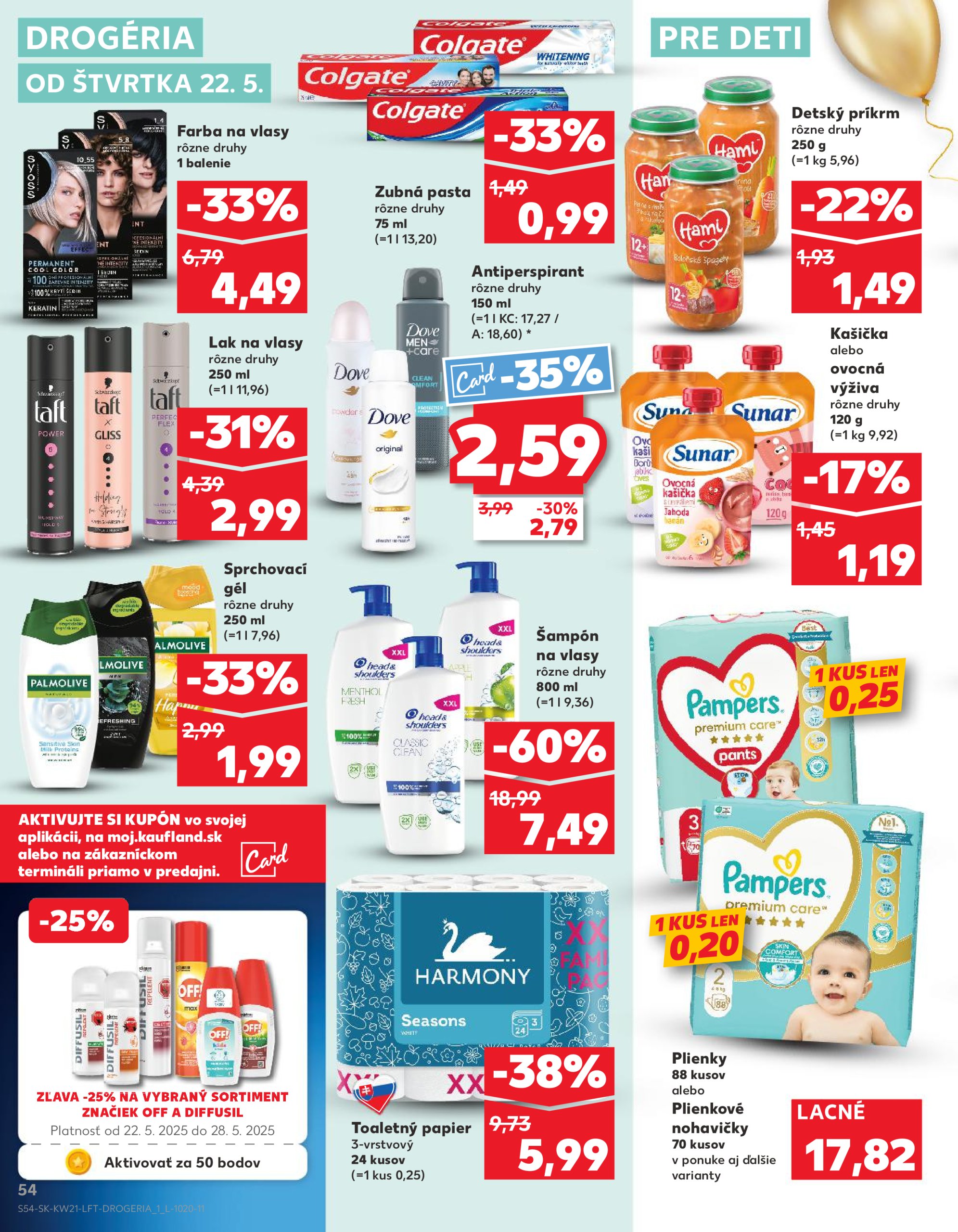 kaufland - Kaufland leták platný od 22.05. - 28.05. - page: 54 kaufland - Kaufland leták platný od 22.05. - 28.05. - page: 54