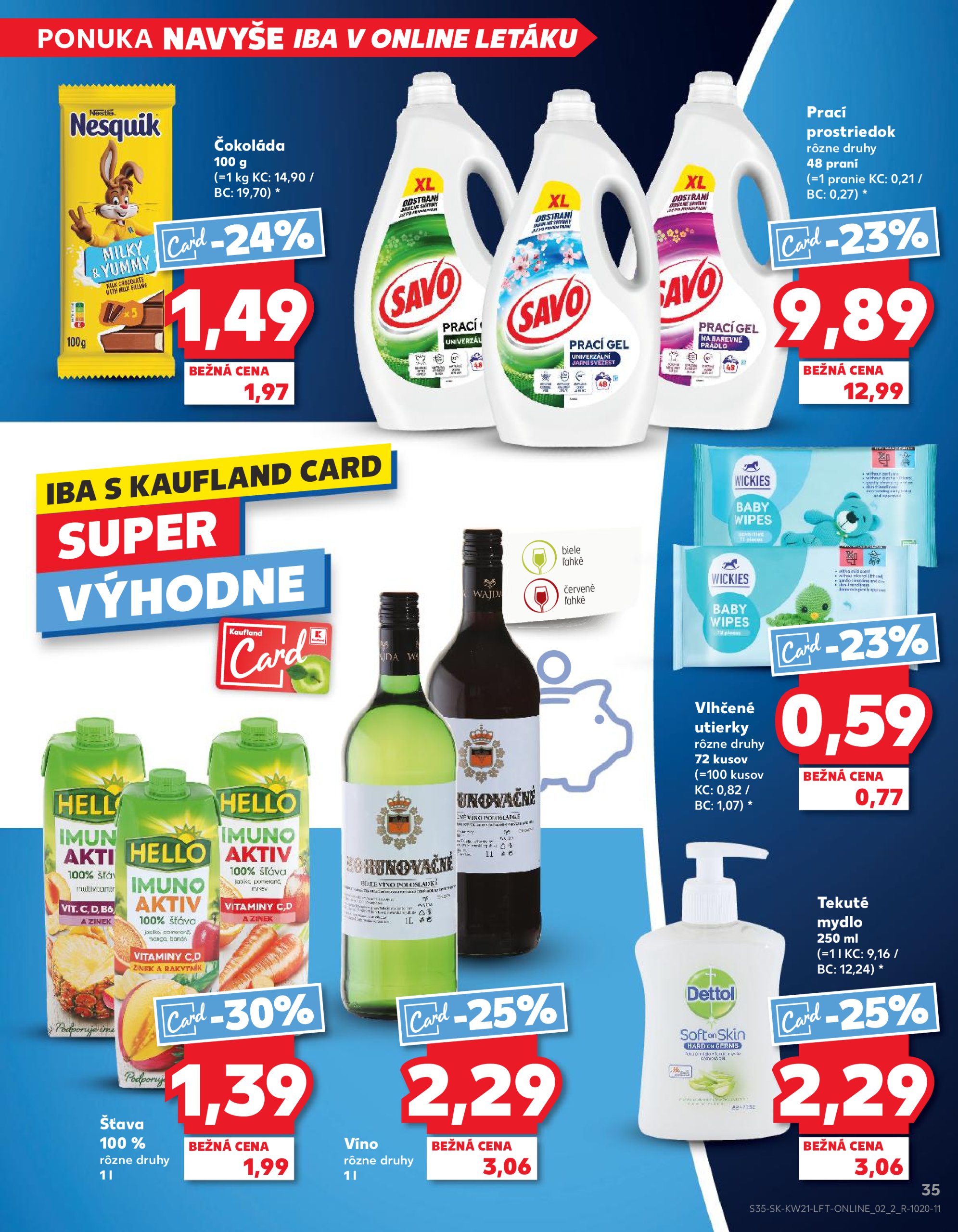 kaufland - Kaufland leták platný od 22.05. - 28.05. - page: 35 kaufland - Kaufland leták platný od 22.05. - 28.05. - page: 35