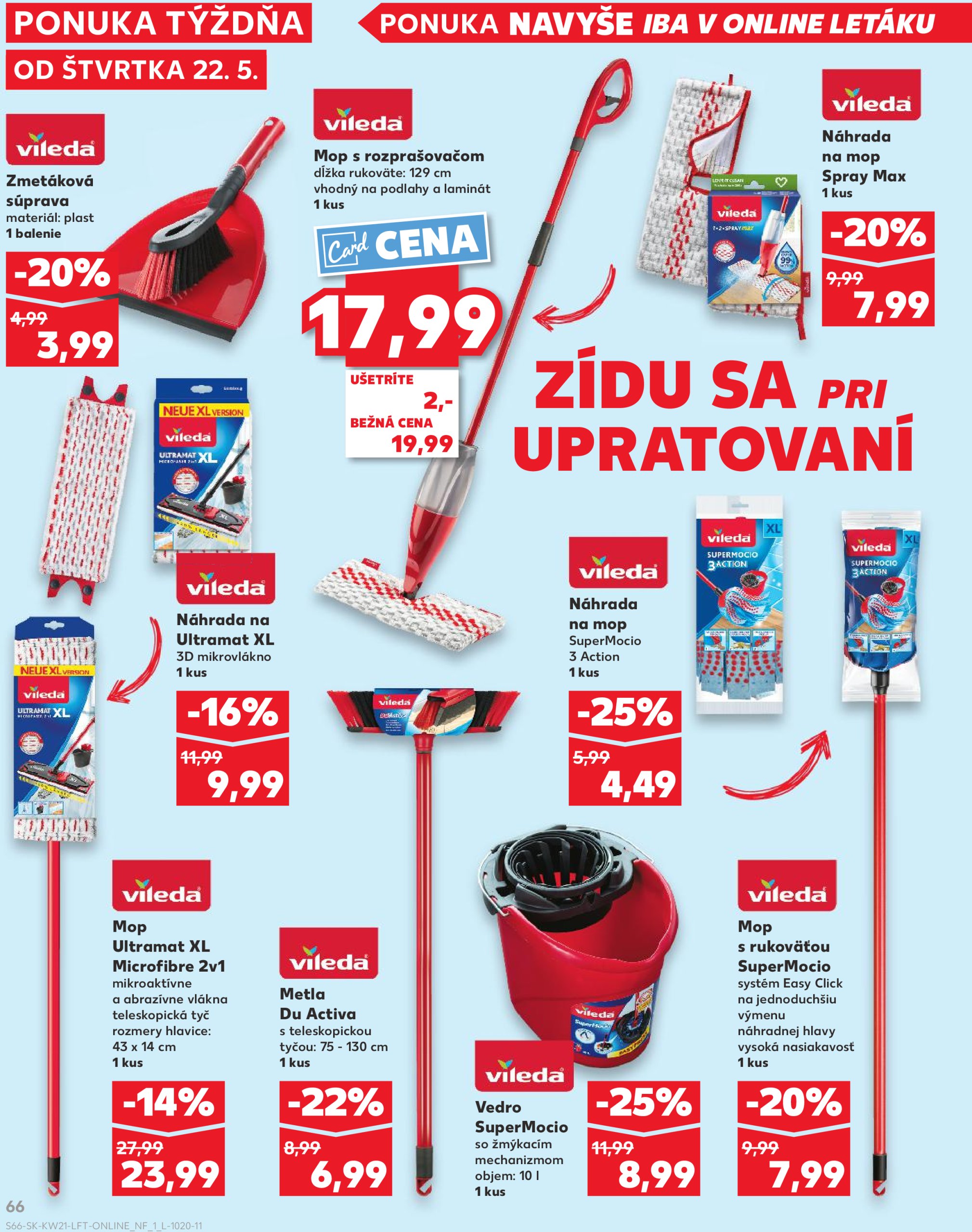 kaufland - Kaufland leták platný od 22.05. - 28.05. - page: 66 kaufland - Kaufland leták platný od 22.05. - 28.05. - page: 66
