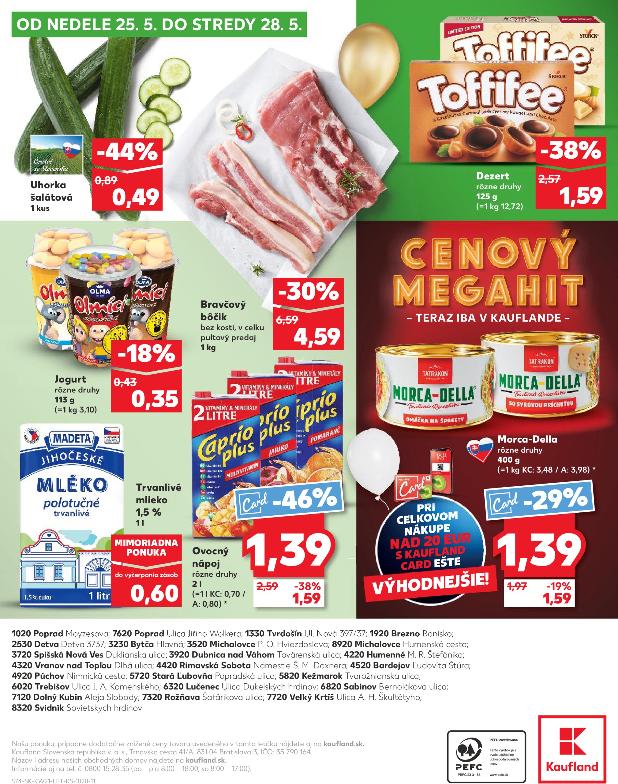 kaufland - Kaufland leták platný od 22.05. - 28.05. - page: 74 kaufland - Kaufland leták platný od 22.05. - 28.05. - page: 74