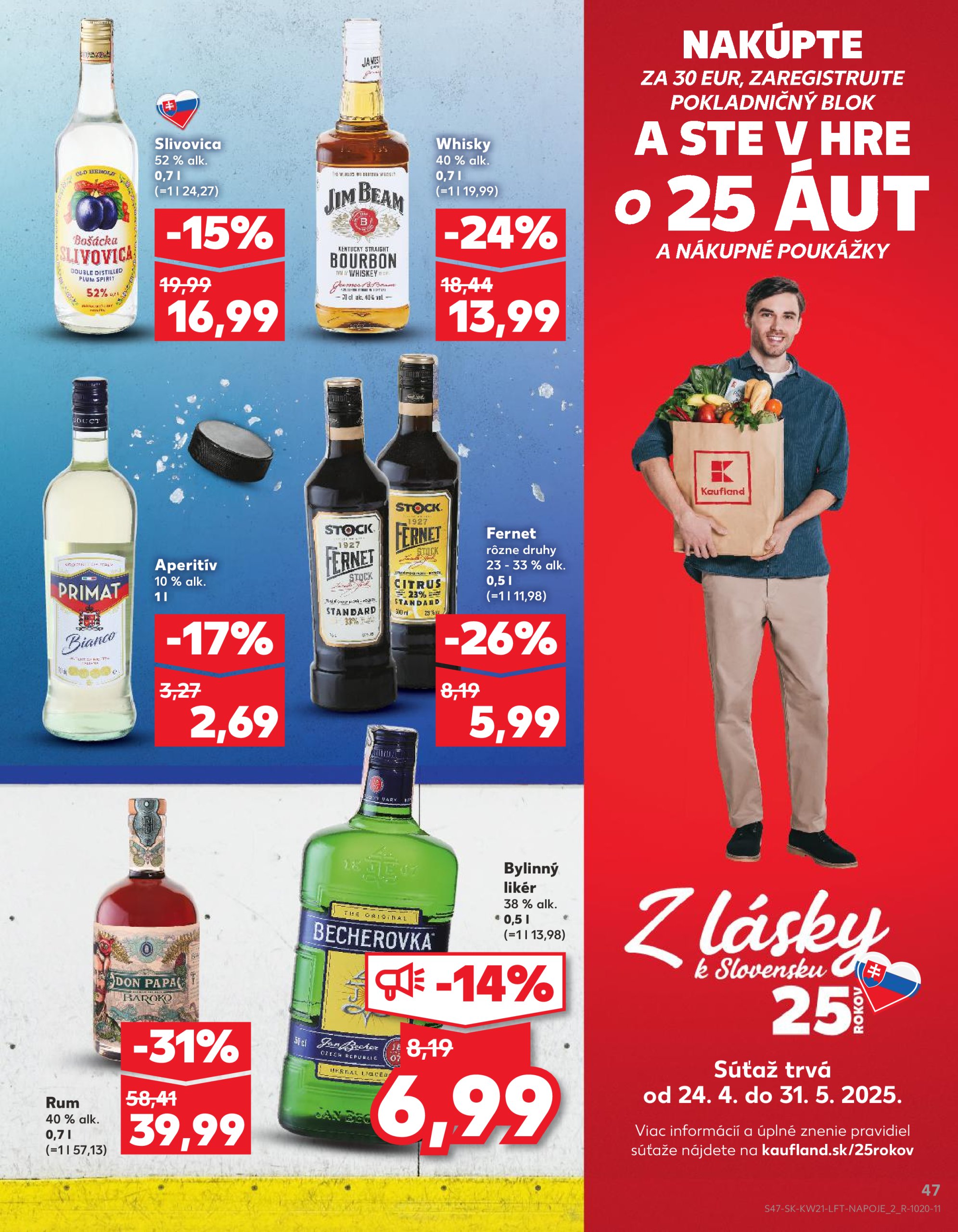 kaufland - Kaufland leták platný od 22.05. - 28.05. - page: 47 kaufland - Kaufland leták platný od 22.05. - 28.05. - page: 47
