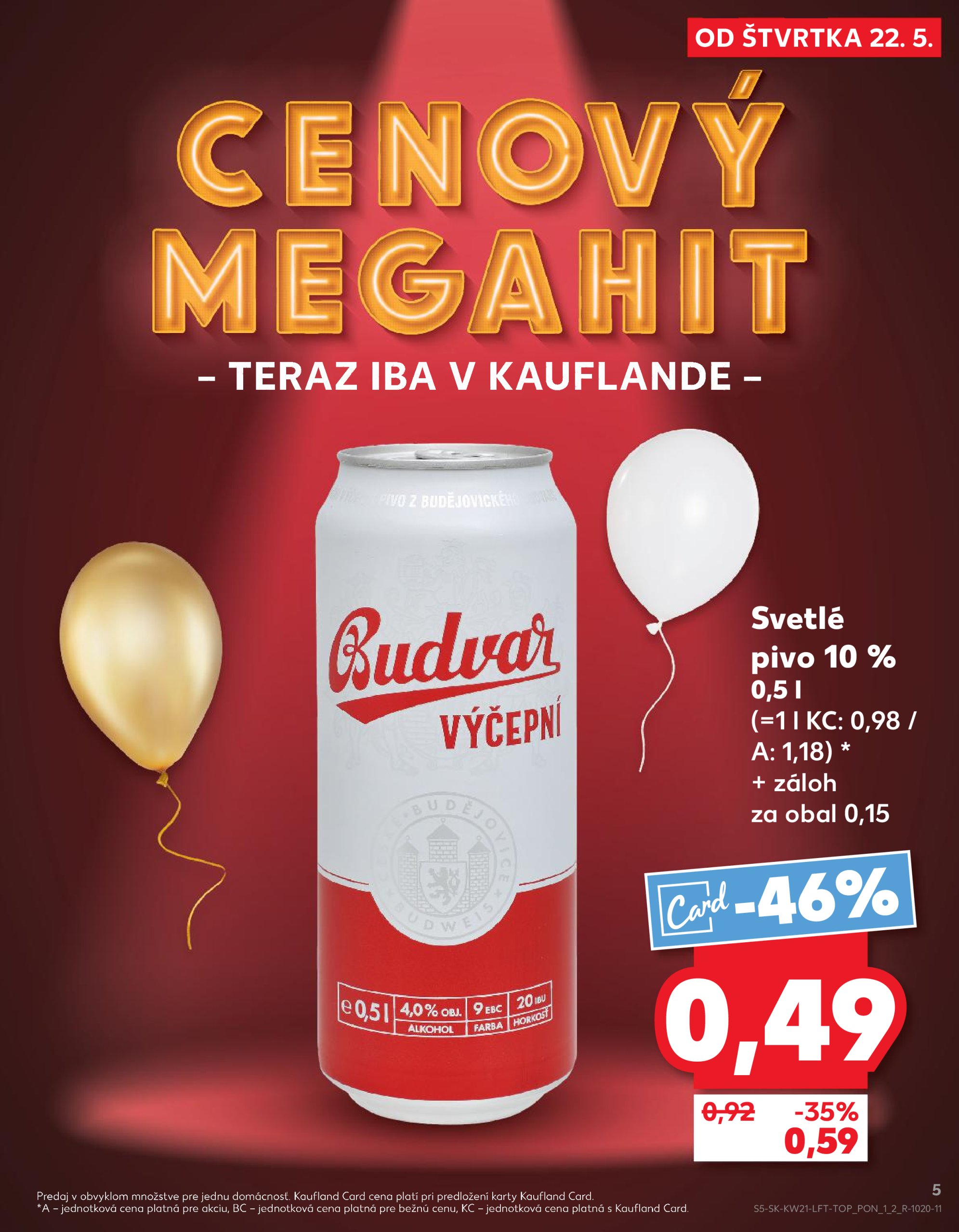 kaufland - Kaufland leták platný od 22.05. - 28.05. - page: 5 kaufland - Kaufland leták platný od 22.05. - 28.05. - page: 5