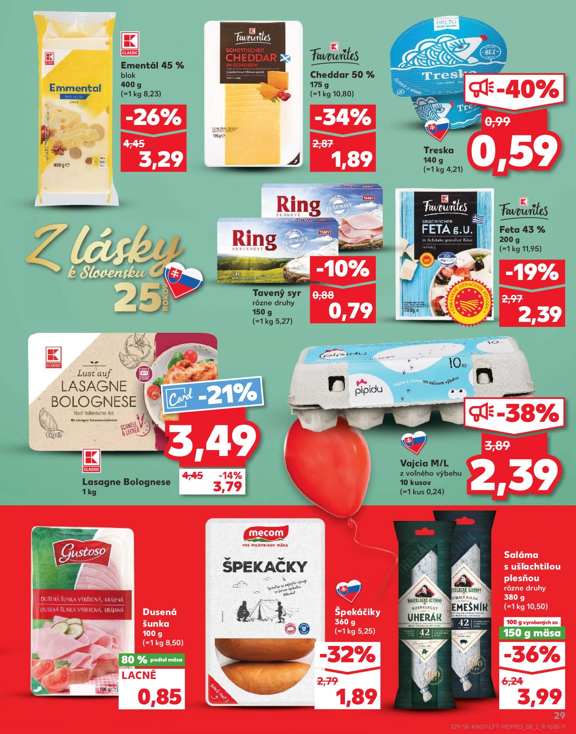 kaufland - Kaufland leták platný od 22.05. - 28.05. - page: 29 kaufland - Kaufland leták platný od 22.05. - 28.05. - page: 29