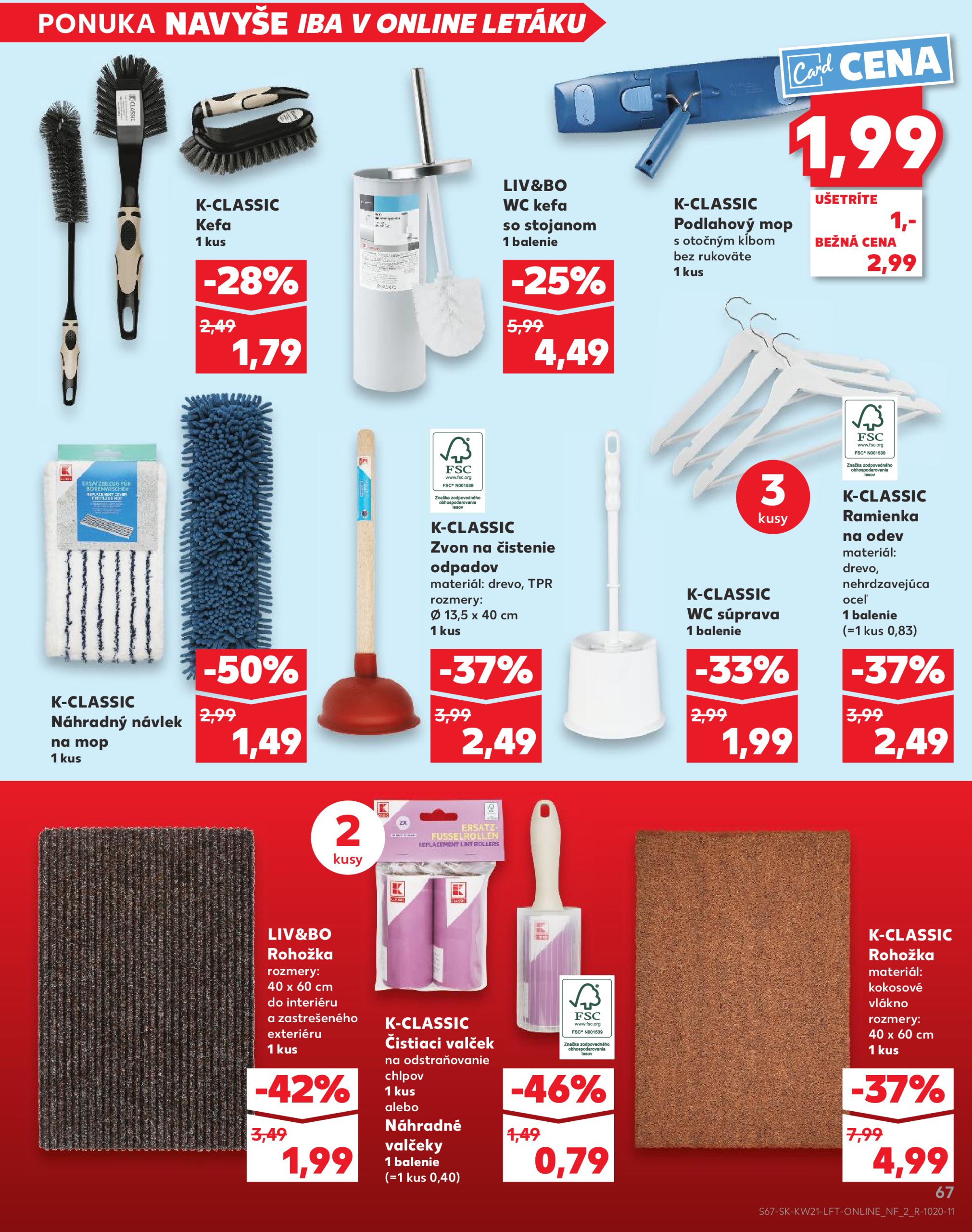 kaufland - Kaufland leták platný od 22.05. - 28.05. - page: 67 kaufland - Kaufland leták platný od 22.05. - 28.05. - page: 67