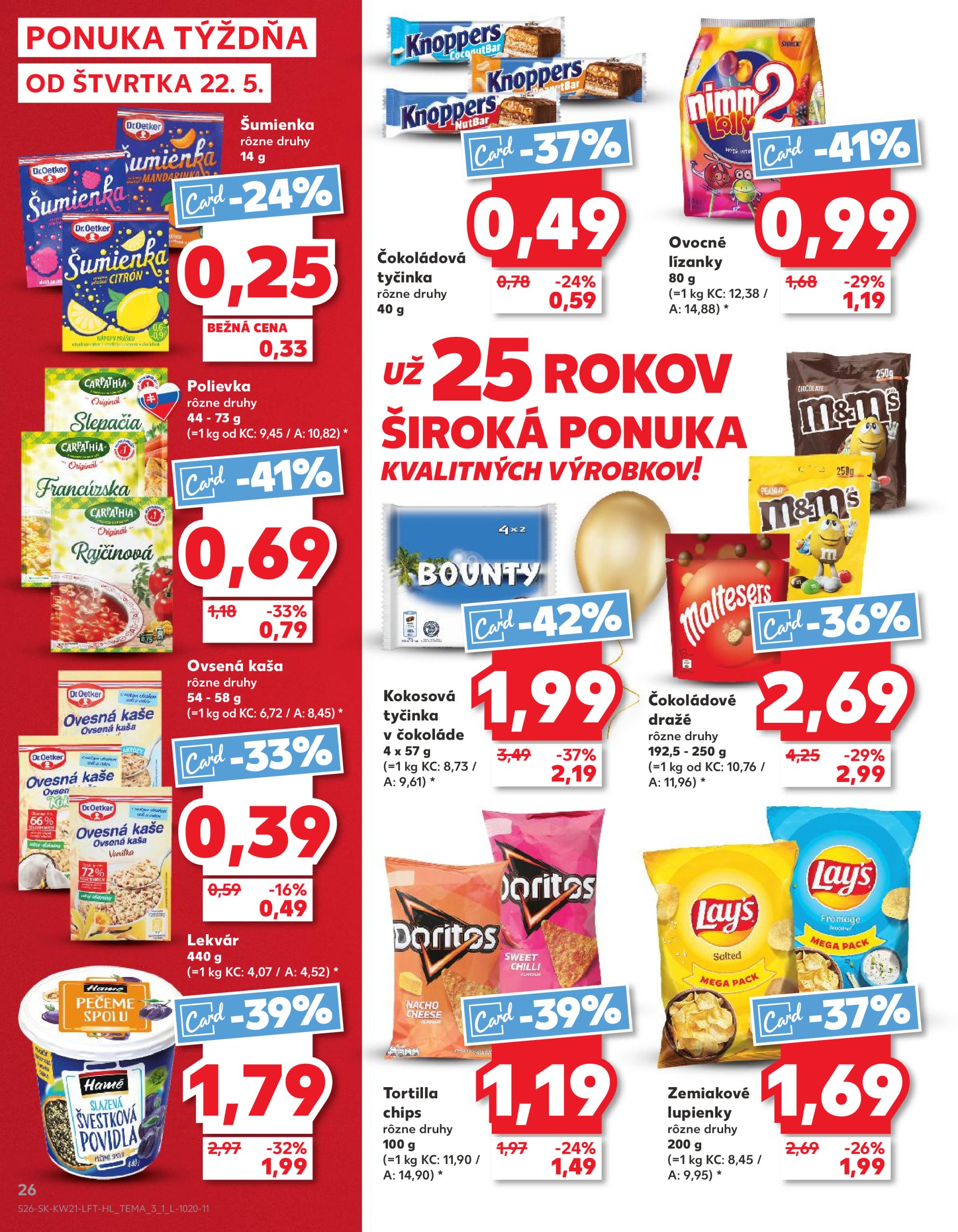 kaufland - Kaufland leták platný od 22.05. - 28.05. - page: 26 kaufland - Kaufland leták platný od 22.05. - 28.05. - page: 26