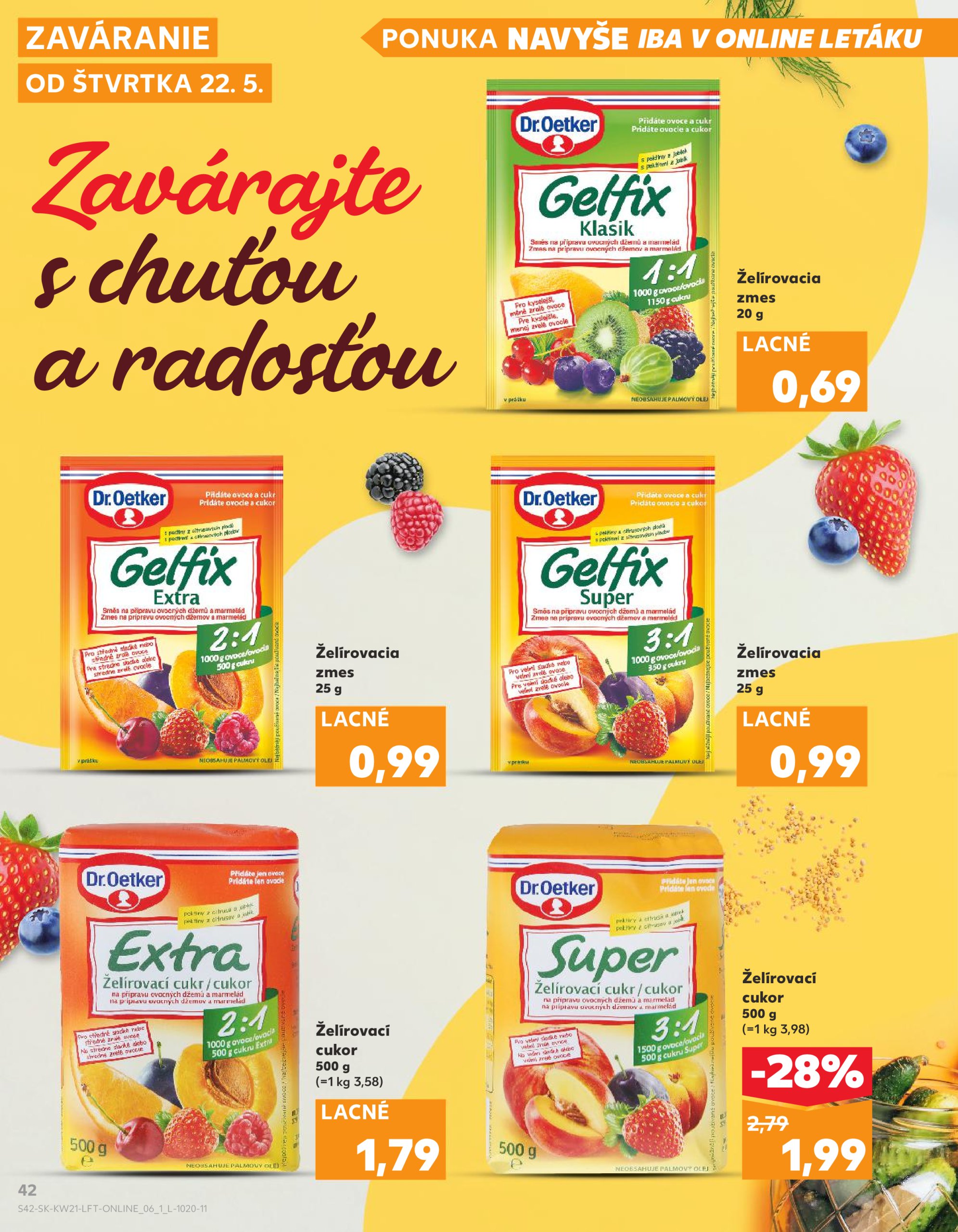 kaufland - Kaufland leták platný od 22.05. - 28.05. - page: 42 kaufland - Kaufland leták platný od 22.05. - 28.05. - page: 42