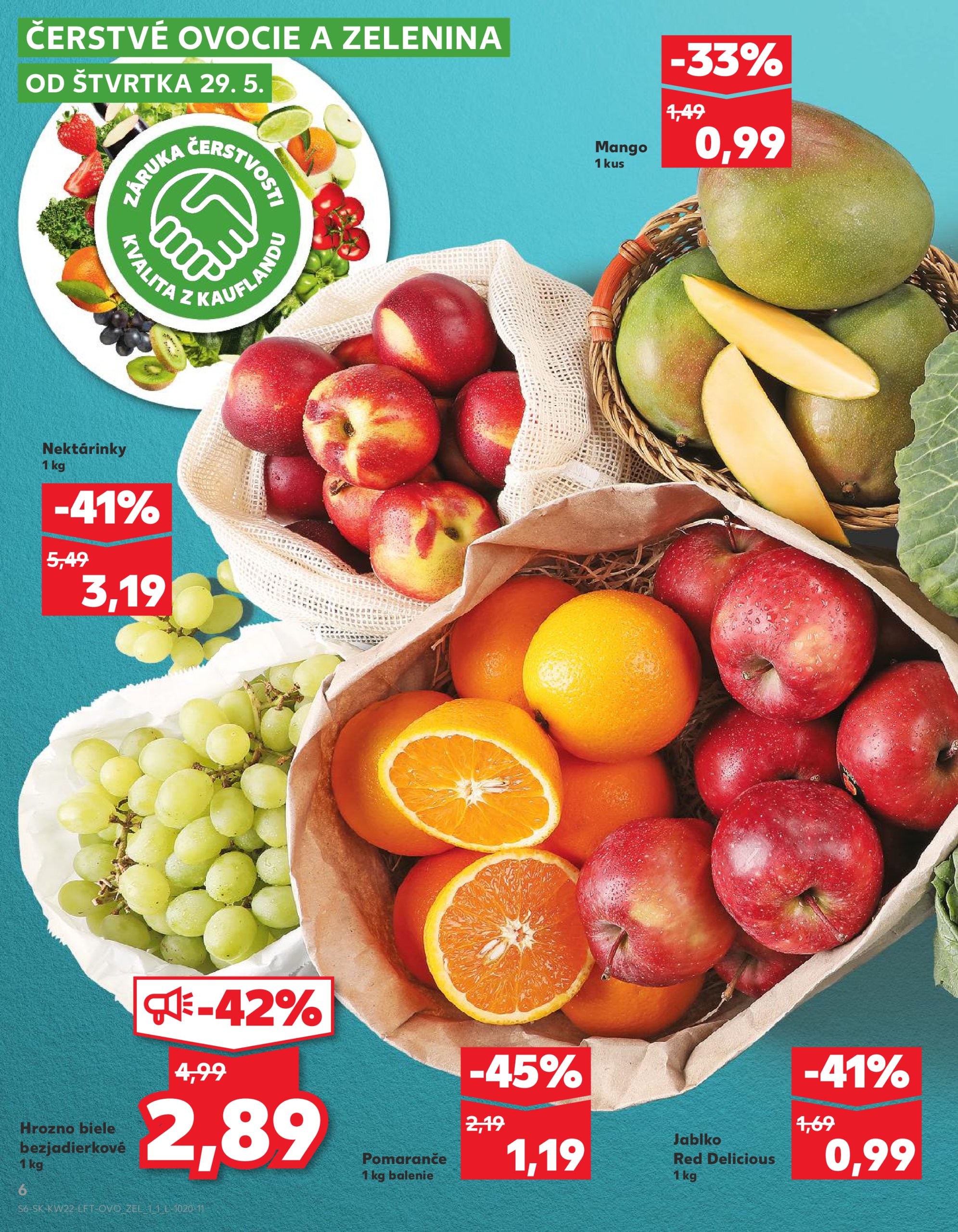 kaufland - Kaufland leták platný od 29.05. - 04.06. - page: 6 kaufland - Kaufland leták platný od 29.05. - 04.06. - page: 6