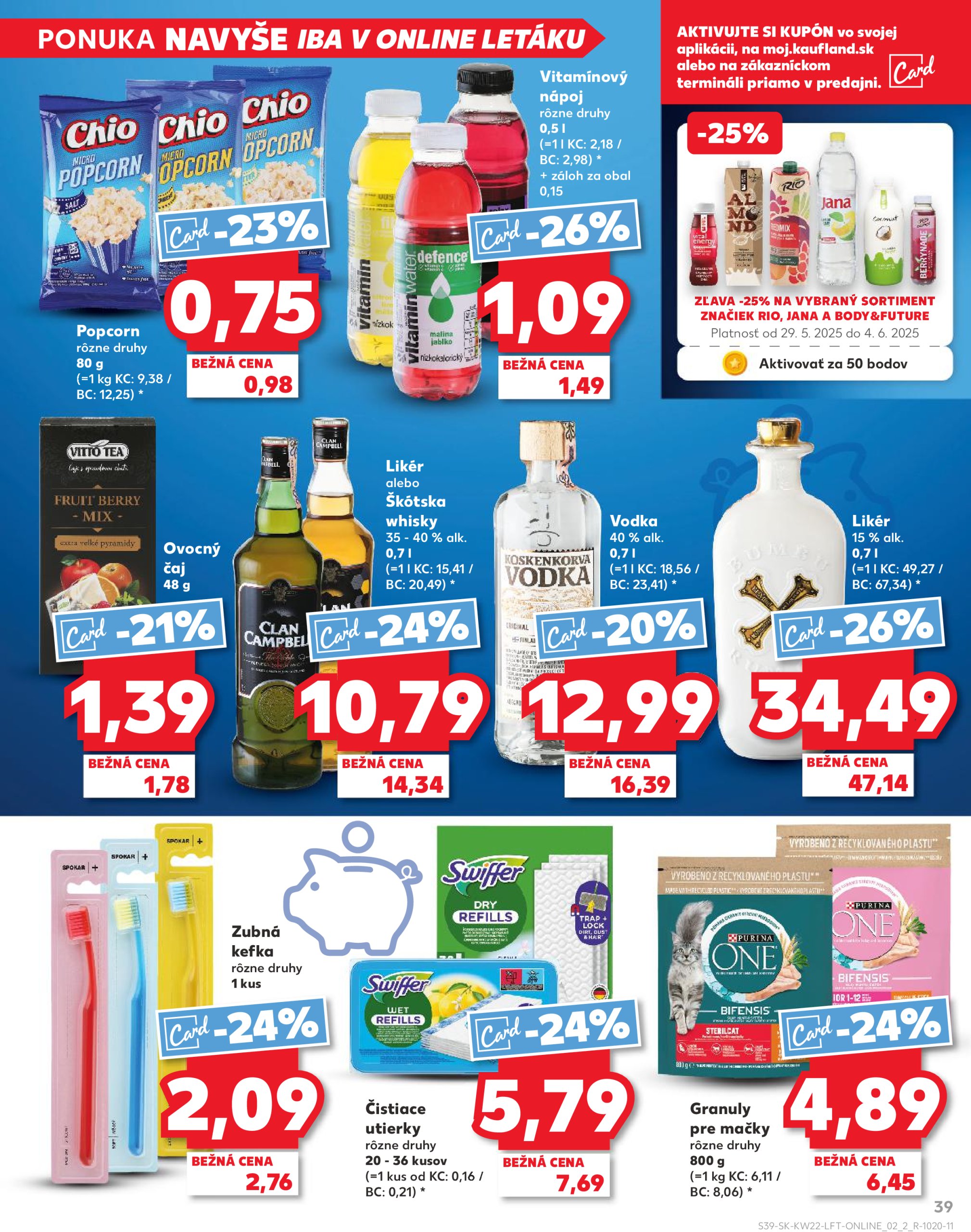 kaufland - Kaufland leták platný od 29.05. - 04.06. - page: 39 kaufland - Kaufland leták platný od 29.05. - 04.06. - page: 39