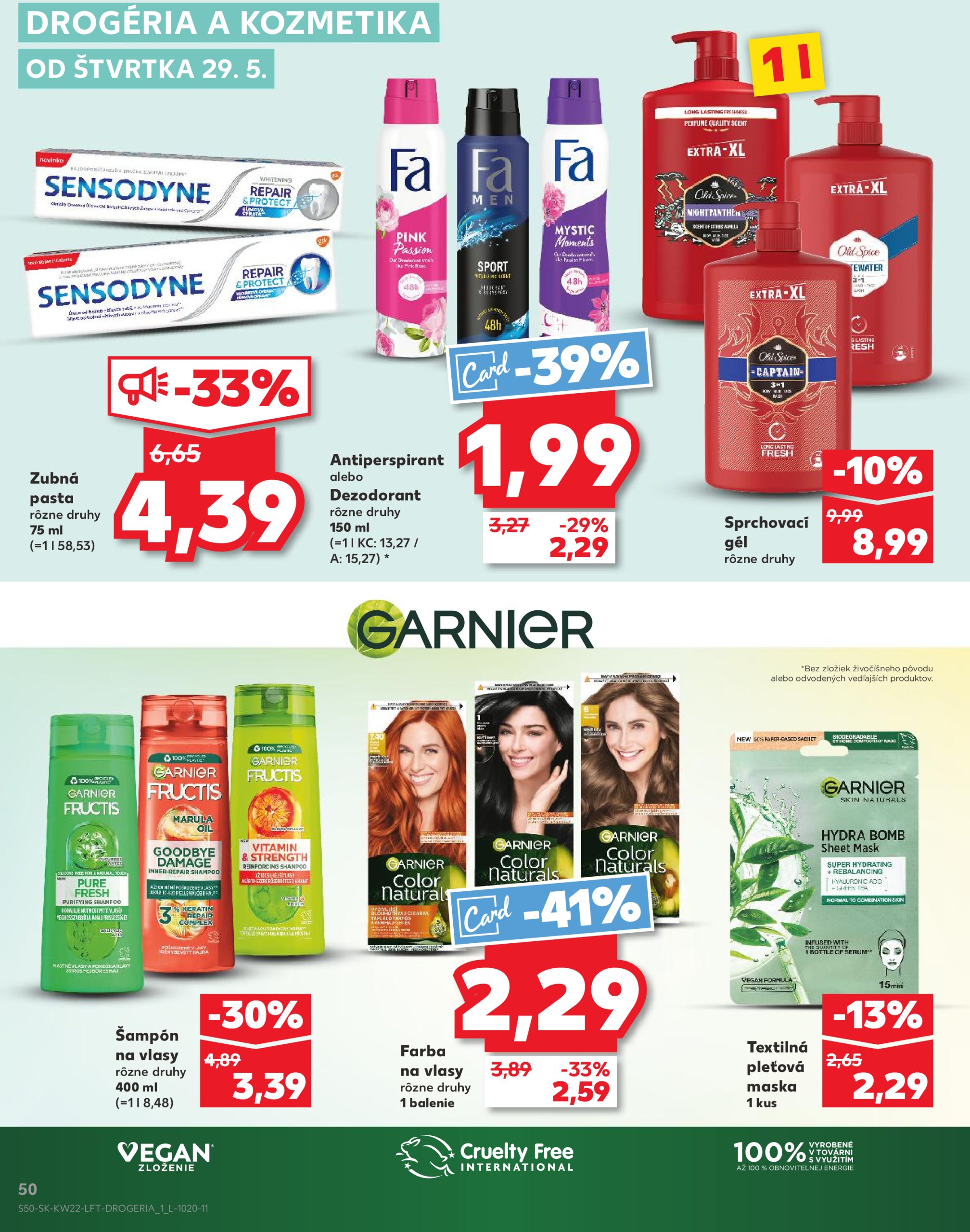 kaufland - Kaufland leták platný od 29.05. - 04.06. - page: 50 kaufland - Kaufland leták platný od 29.05. - 04.06. - page: 50