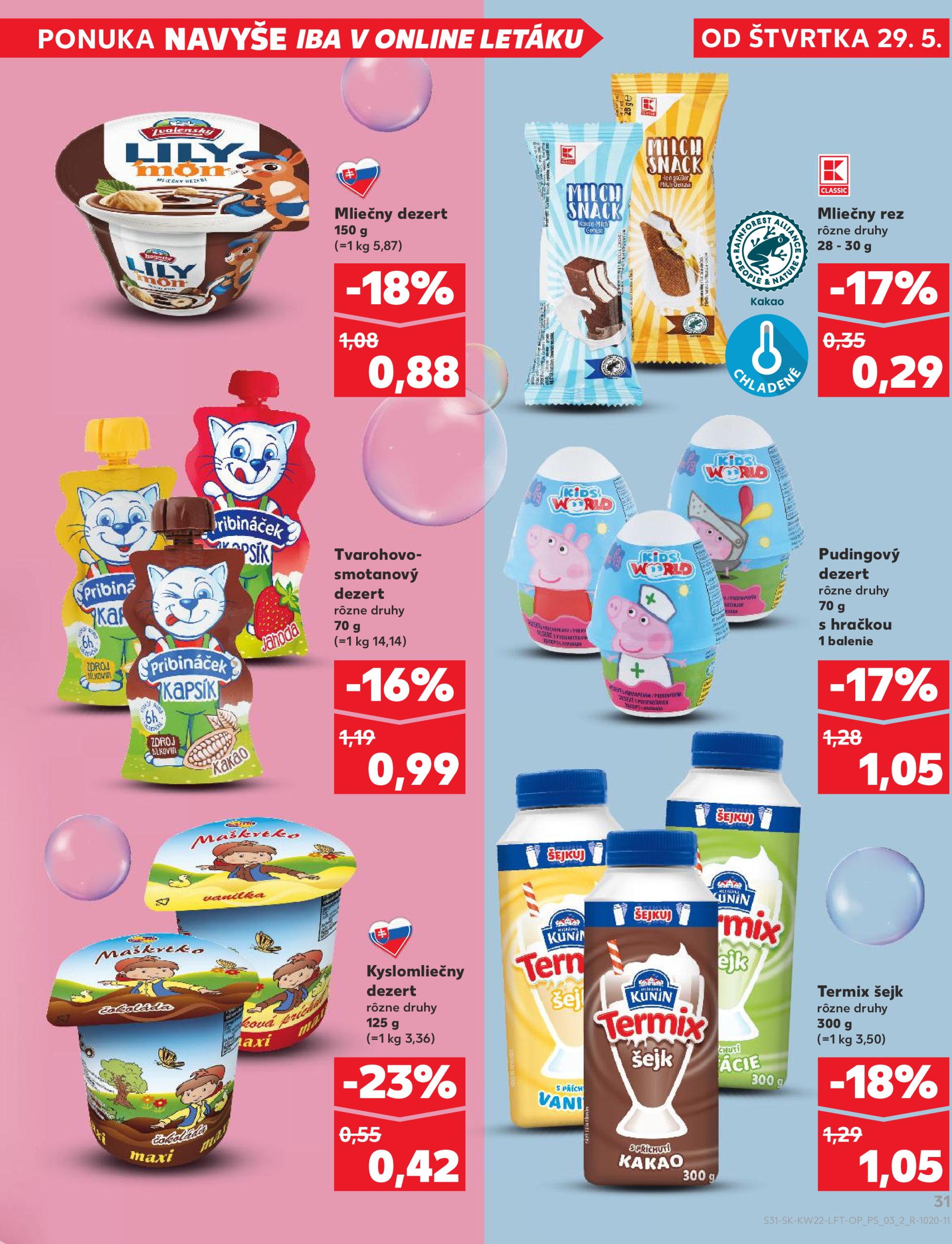 kaufland - Kaufland leták platný od 29.05. - 04.06. - page: 31 kaufland - Kaufland leták platný od 29.05. - 04.06. - page: 31