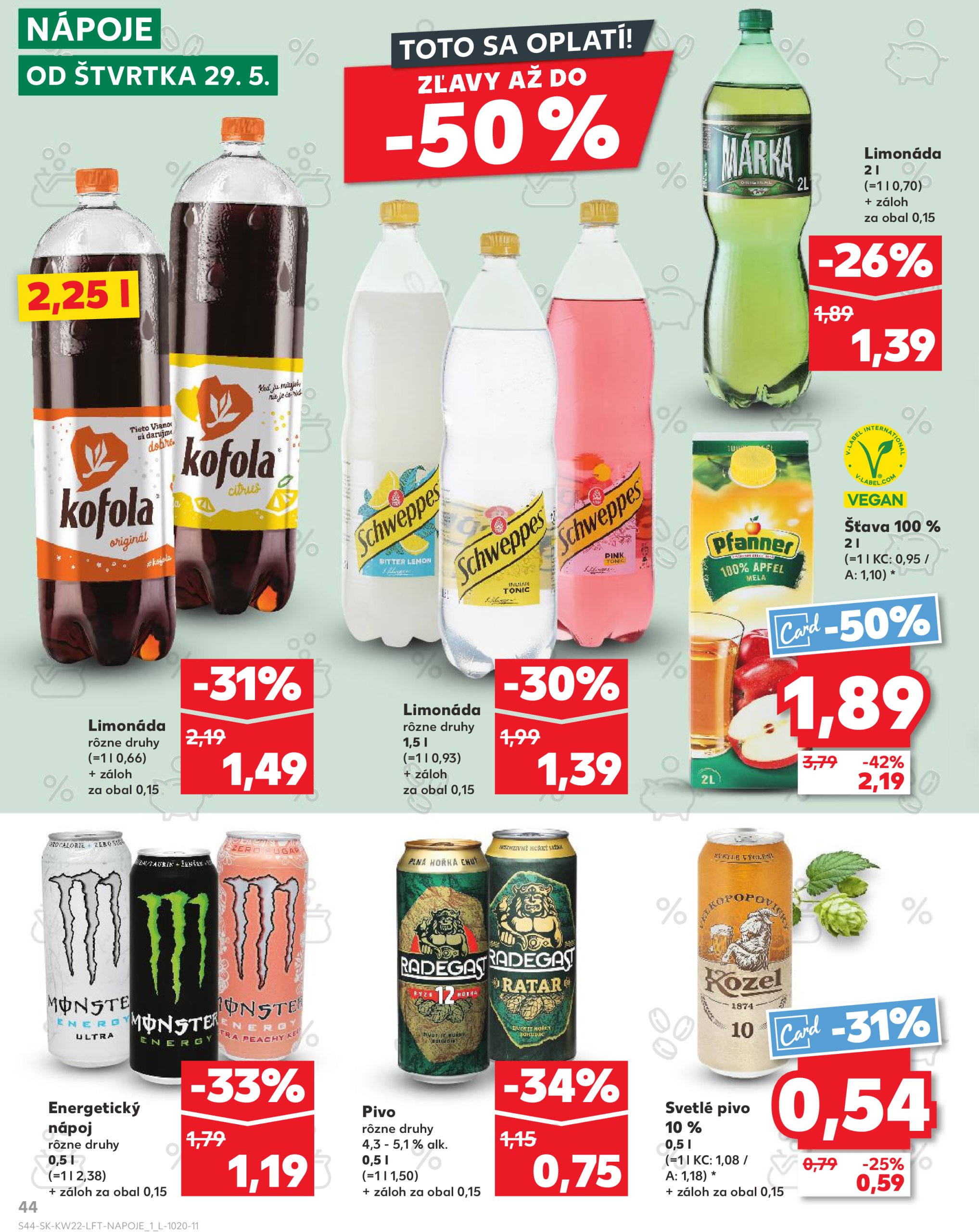 kaufland - Kaufland leták platný od 29.05. - 04.06. - page: 44 kaufland - Kaufland leták platný od 29.05. - 04.06. - page: 44