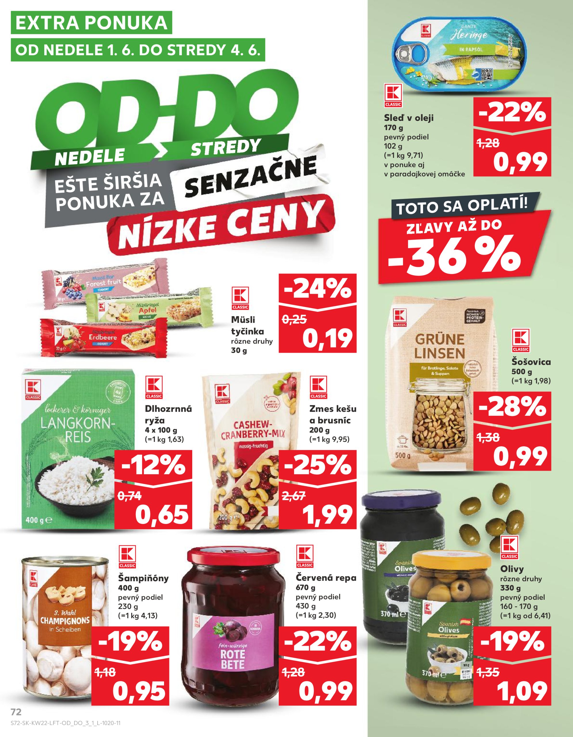 kaufland - Kaufland leták platný od 29.05. - 04.06. - page: 72 kaufland - Kaufland leták platný od 29.05. - 04.06. - page: 72