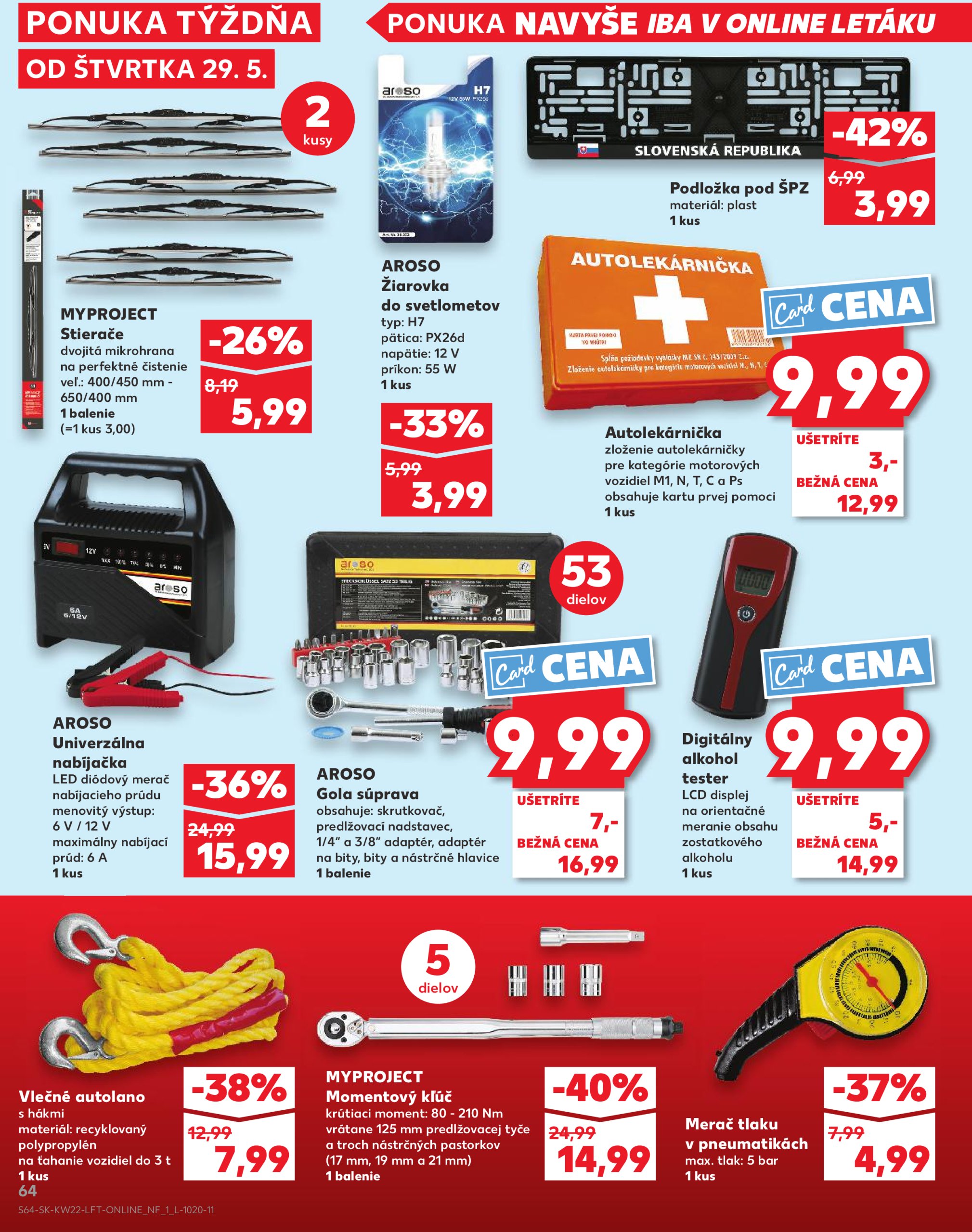 kaufland - Kaufland leták platný od 29.05. - 04.06. - page: 64 kaufland - Kaufland leták platný od 29.05. - 04.06. - page: 64