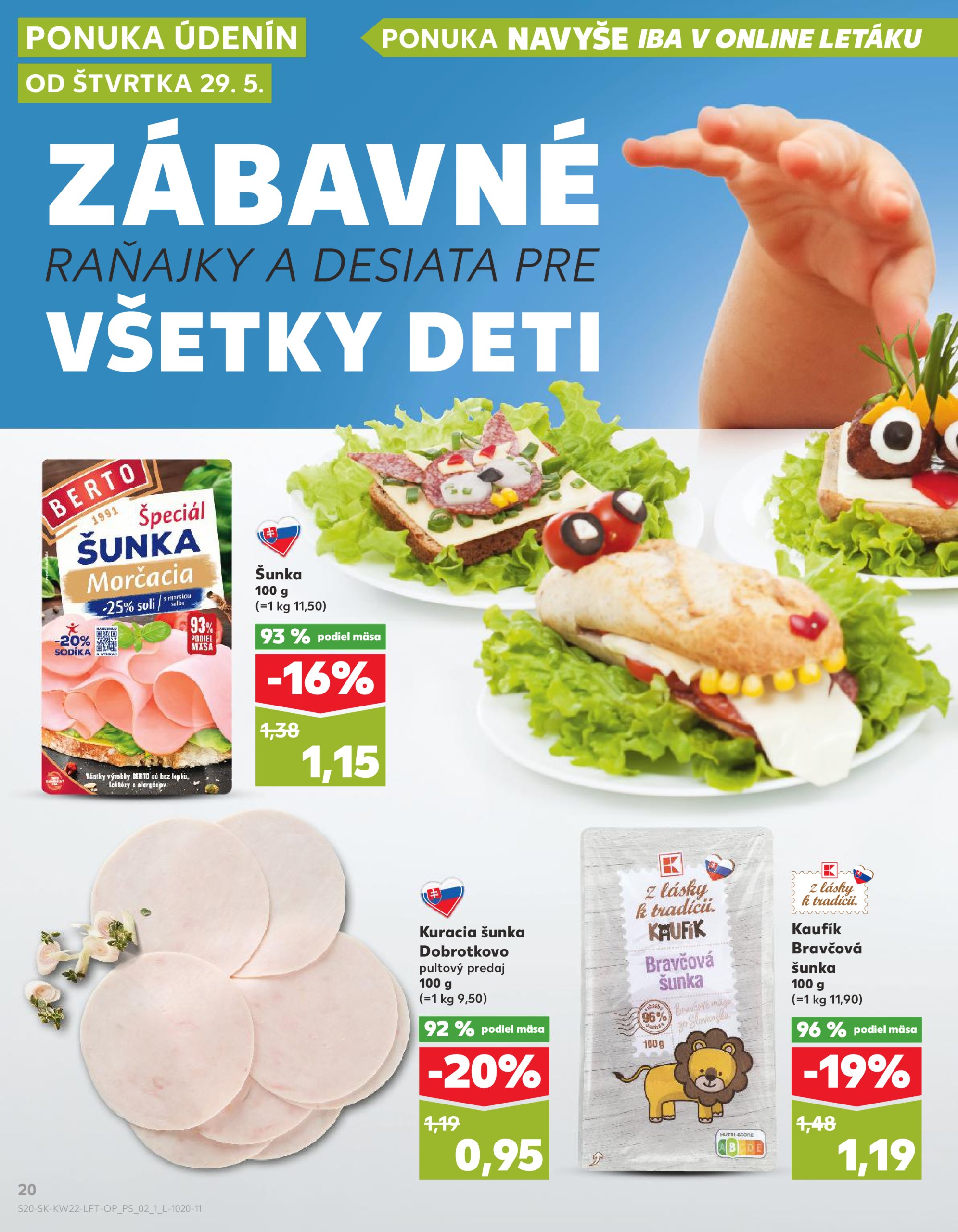 kaufland - Kaufland leták platný od 29.05. - 04.06. - page: 20 kaufland - Kaufland leták platný od 29.05. - 04.06. - page: 20