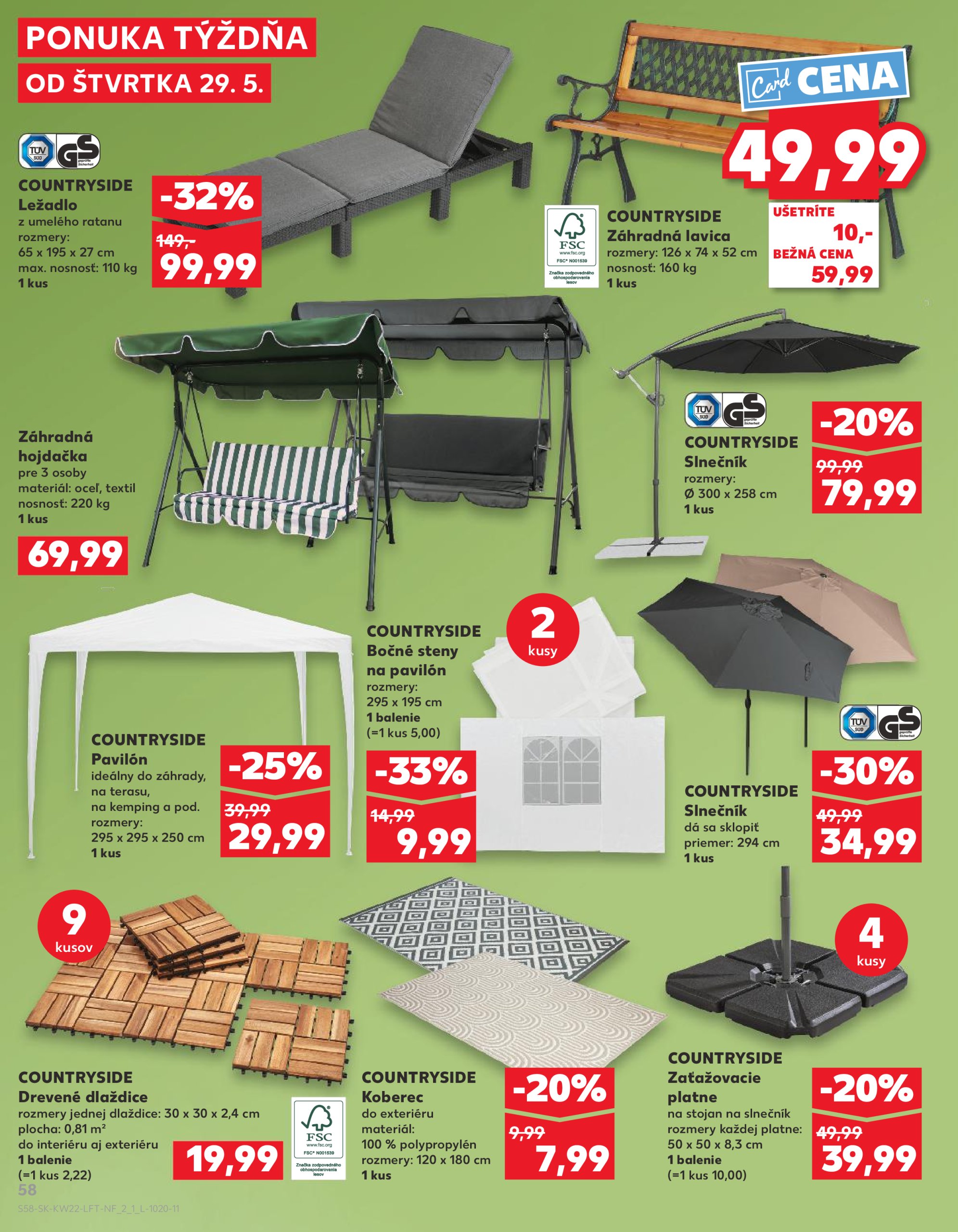 kaufland - Kaufland leták platný od 29.05. - 04.06. - page: 58 kaufland - Kaufland leták platný od 29.05. - 04.06. - page: 58