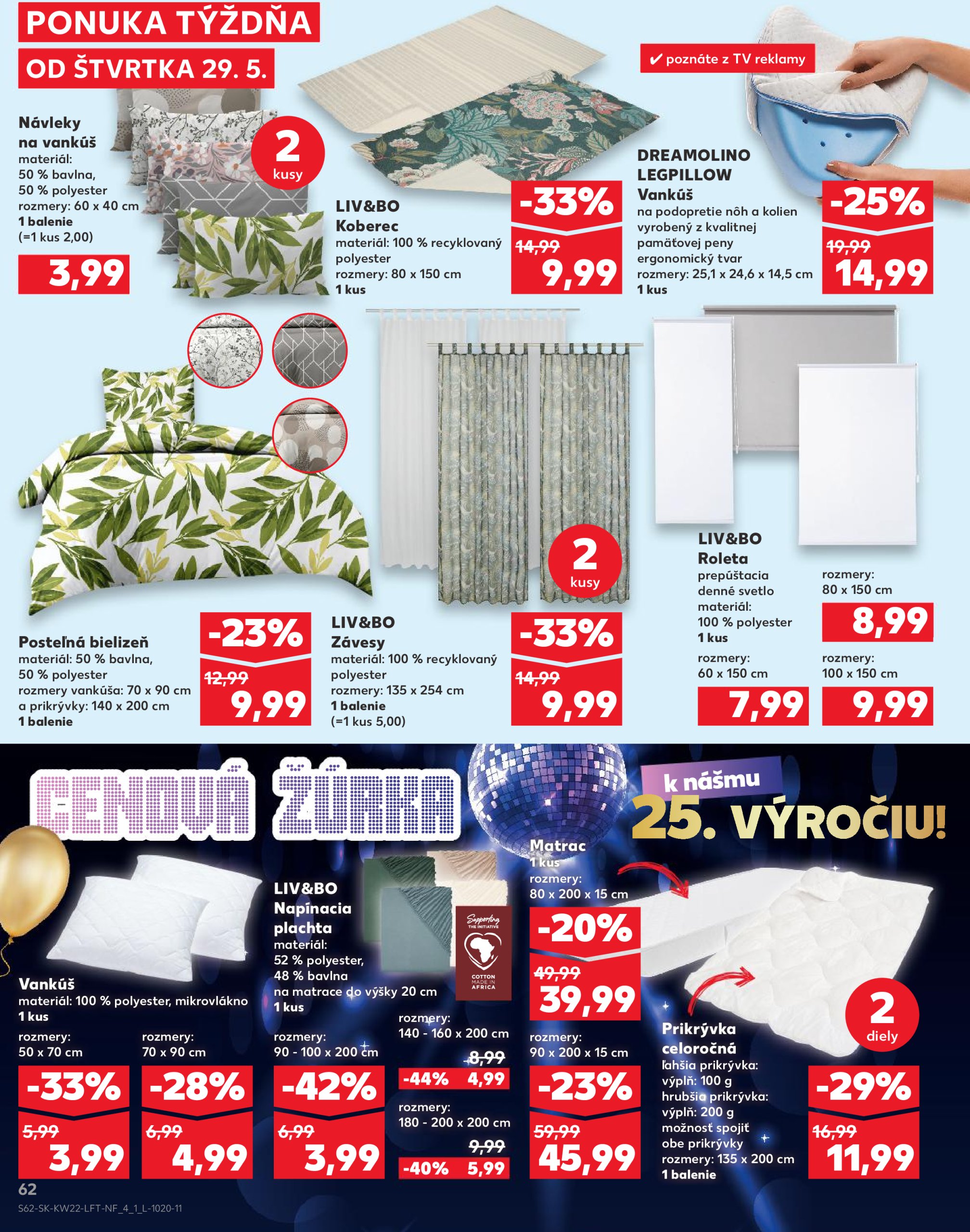kaufland - Kaufland leták platný od 29.05. - 04.06. - page: 62 kaufland - Kaufland leták platný od 29.05. - 04.06. - page: 62