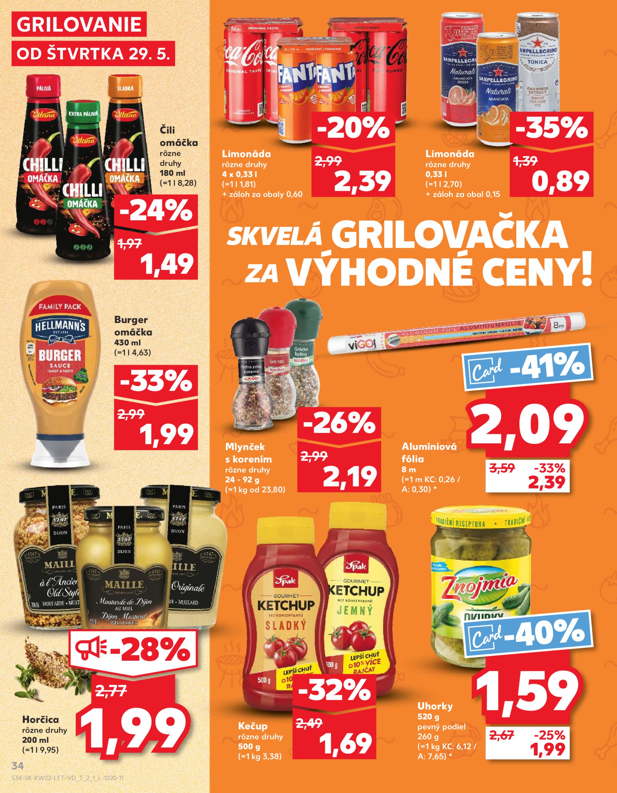 kaufland - Kaufland leták platný od 29.05. - 04.06. - page: 34 kaufland - Kaufland leták platný od 29.05. - 04.06. - page: 34