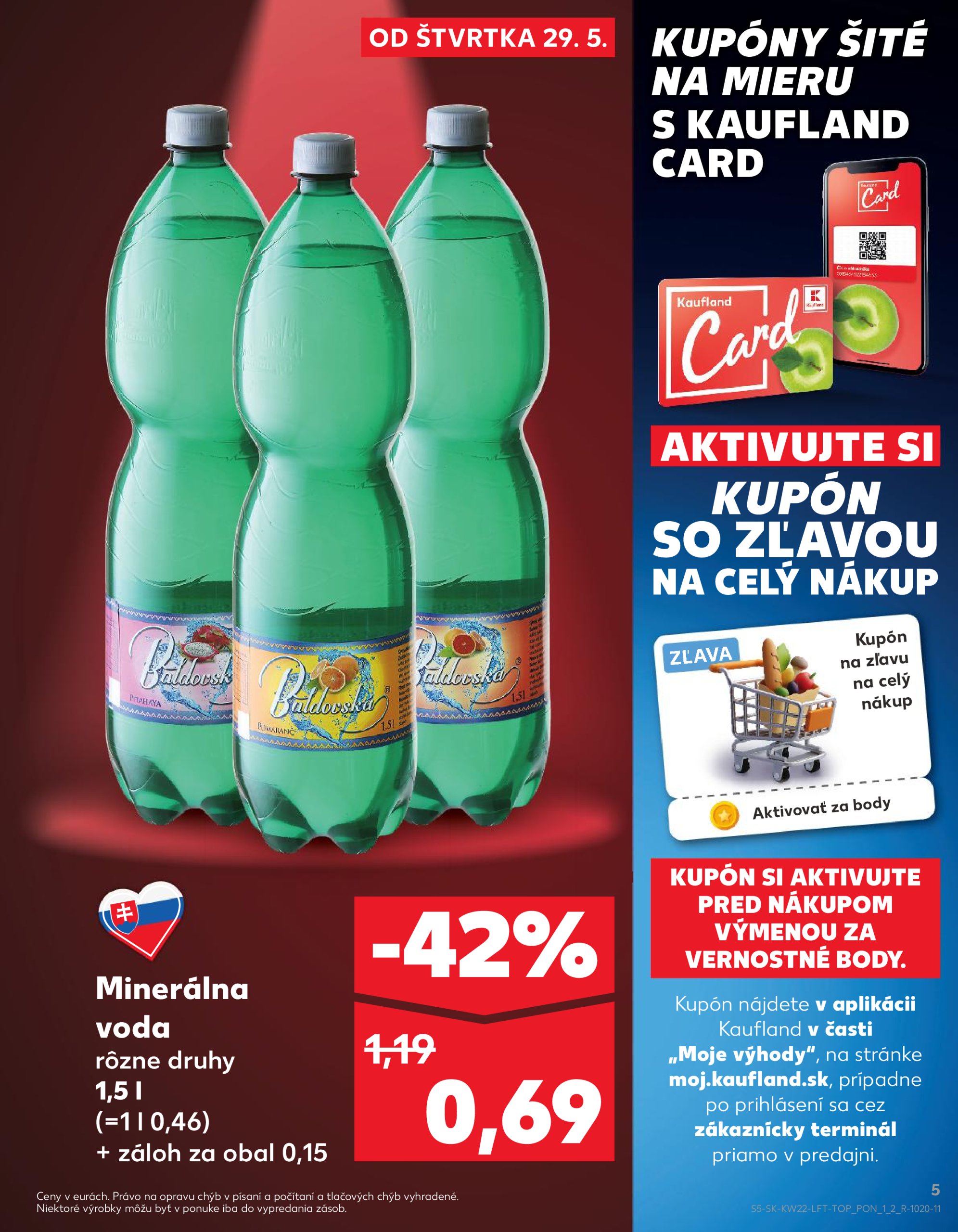 kaufland - Kaufland leták platný od 29.05. - 04.06. - page: 5 kaufland - Kaufland leták platný od 29.05. - 04.06. - page: 5