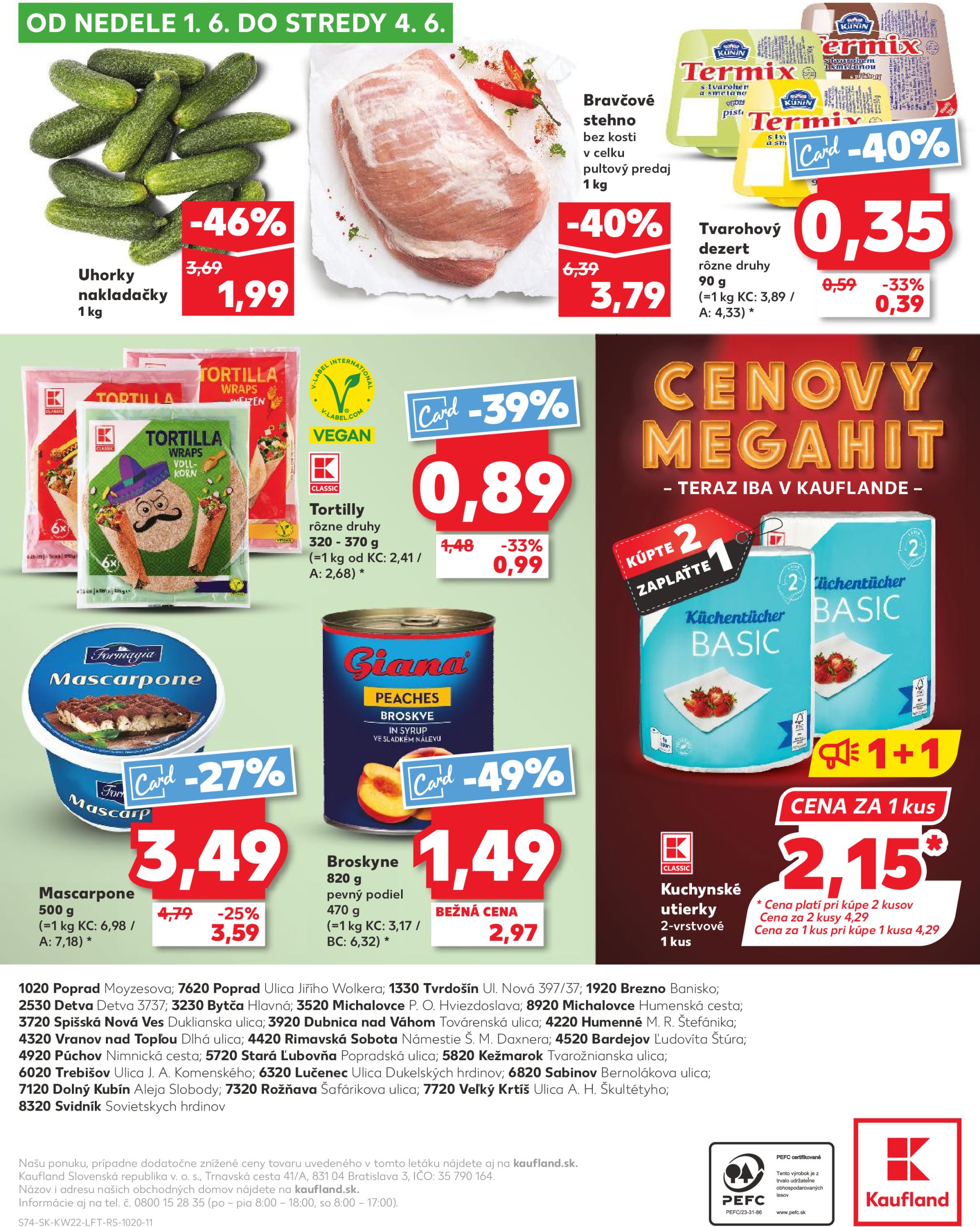 kaufland - Kaufland leták platný od 29.05. - 04.06. - page: 74 kaufland - Kaufland leták platný od 29.05. - 04.06. - page: 74