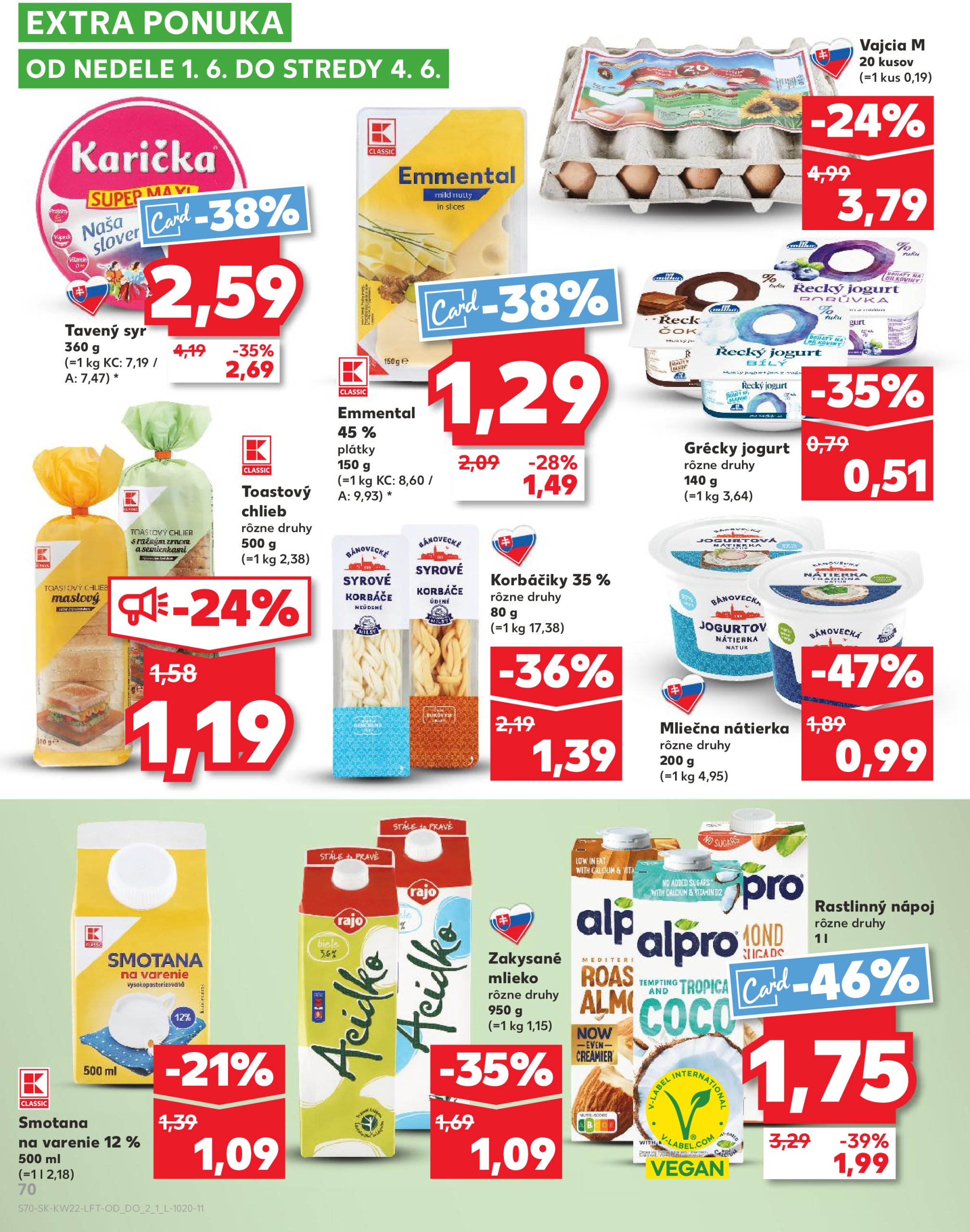 kaufland - Kaufland leták platný od 29.05. - 04.06. - page: 70 kaufland - Kaufland leták platný od 29.05. - 04.06. - page: 70