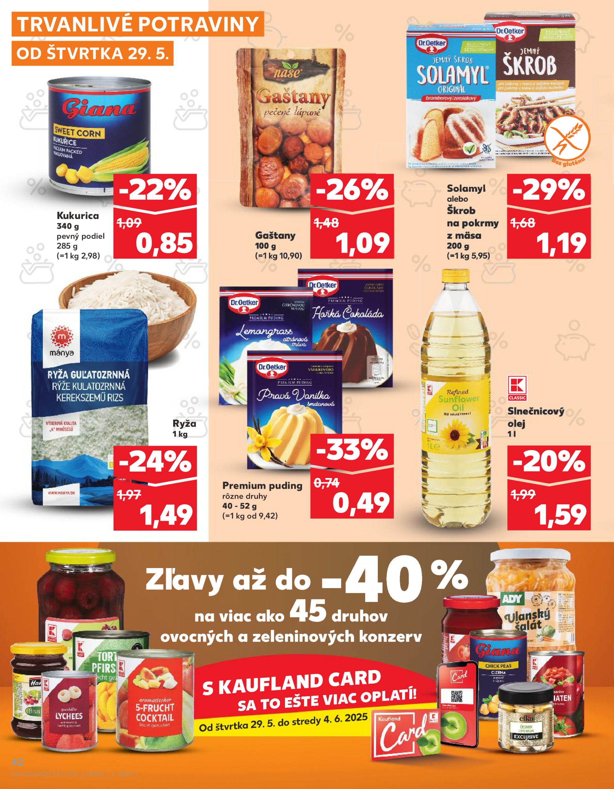 kaufland - Kaufland leták platný od 29.05. - 04.06. - page: 42 kaufland - Kaufland leták platný od 29.05. - 04.06. - page: 42
