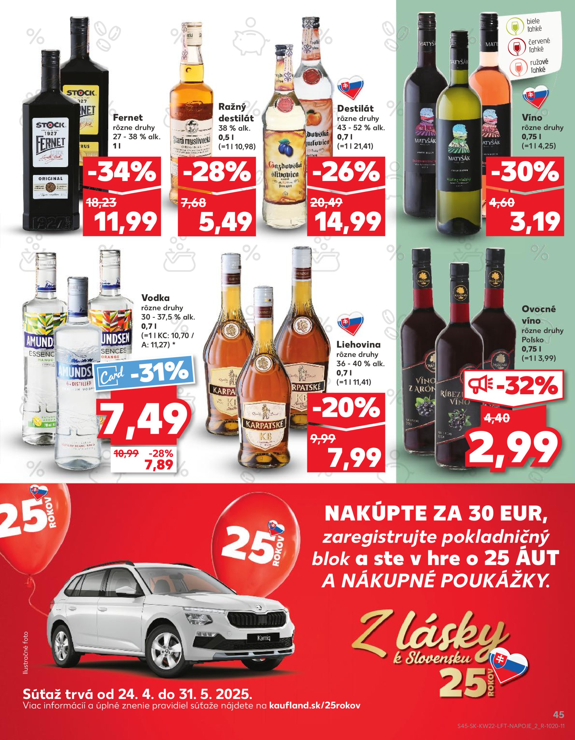 kaufland - Kaufland leták platný od 29.05. - 04.06. - page: 45 kaufland - Kaufland leták platný od 29.05. - 04.06. - page: 45