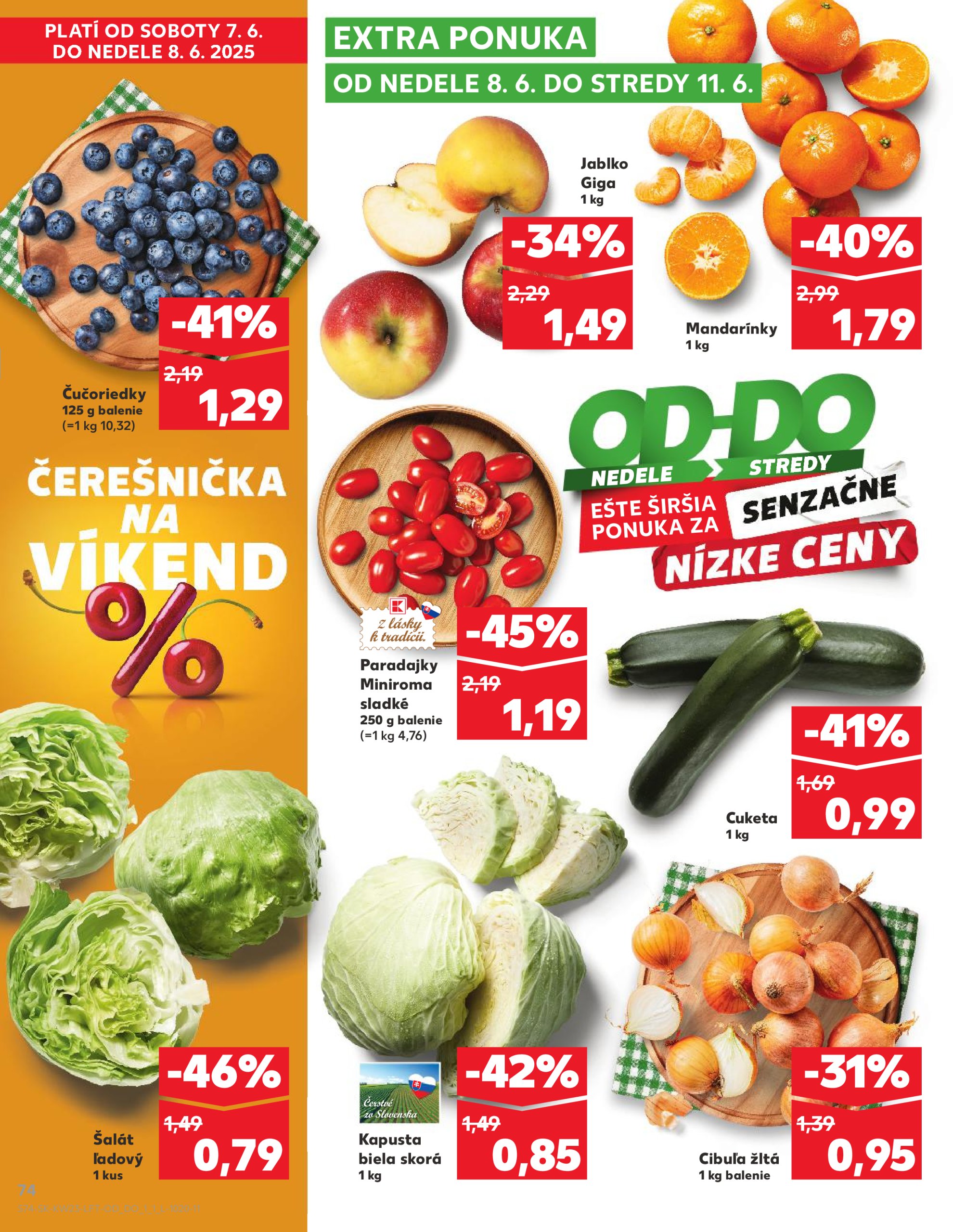 kaufland - Kaufland leták platný od 05.06. - 11.06. - page: 74 kaufland - Kaufland leták platný od 05.06. - 11.06. - page: 74