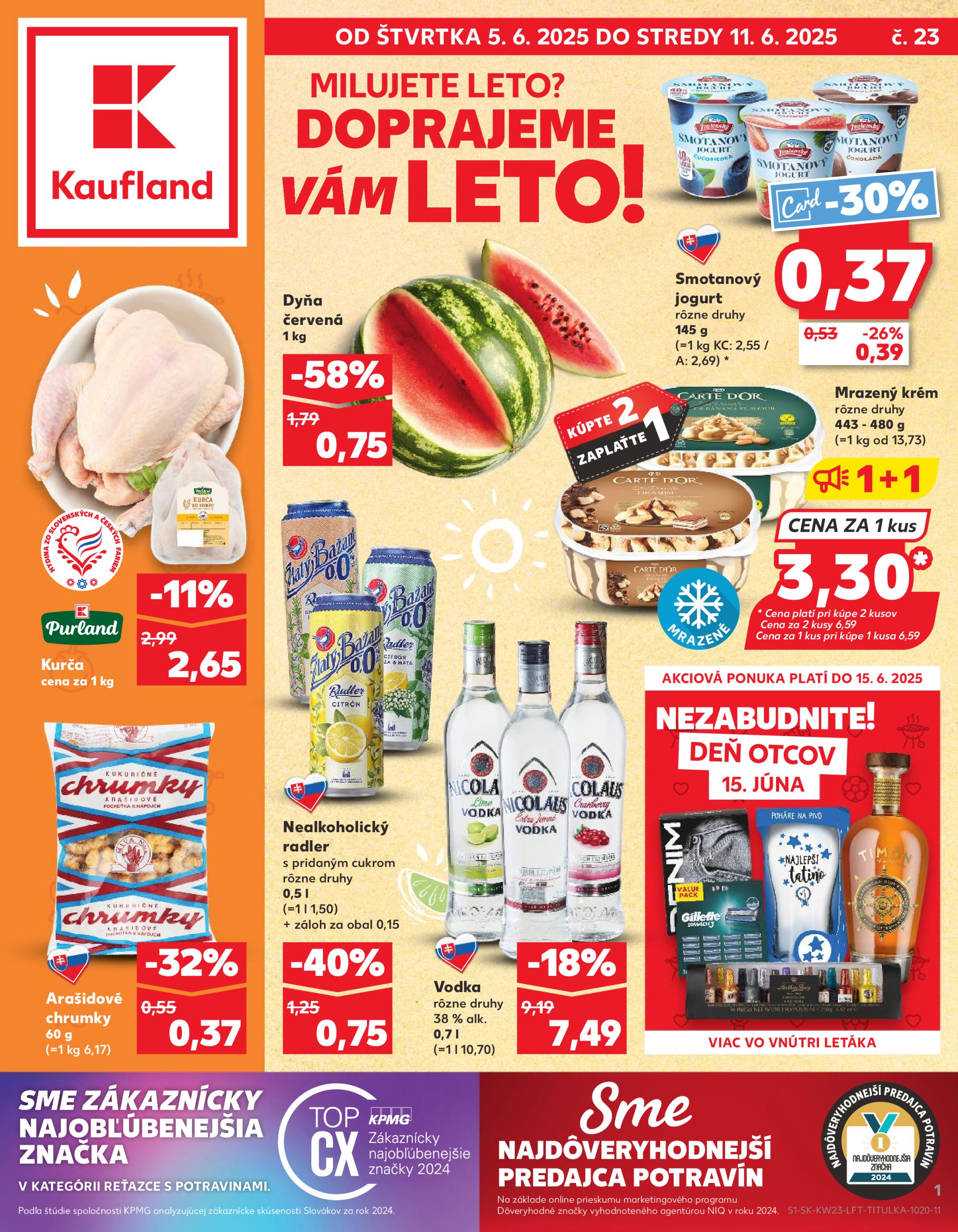 kaufland - Kaufland leták platný od 05.06. - 11.06. - page: 1 kaufland - Kaufland leták platný od 05.06. - 11.06. - page: 1
