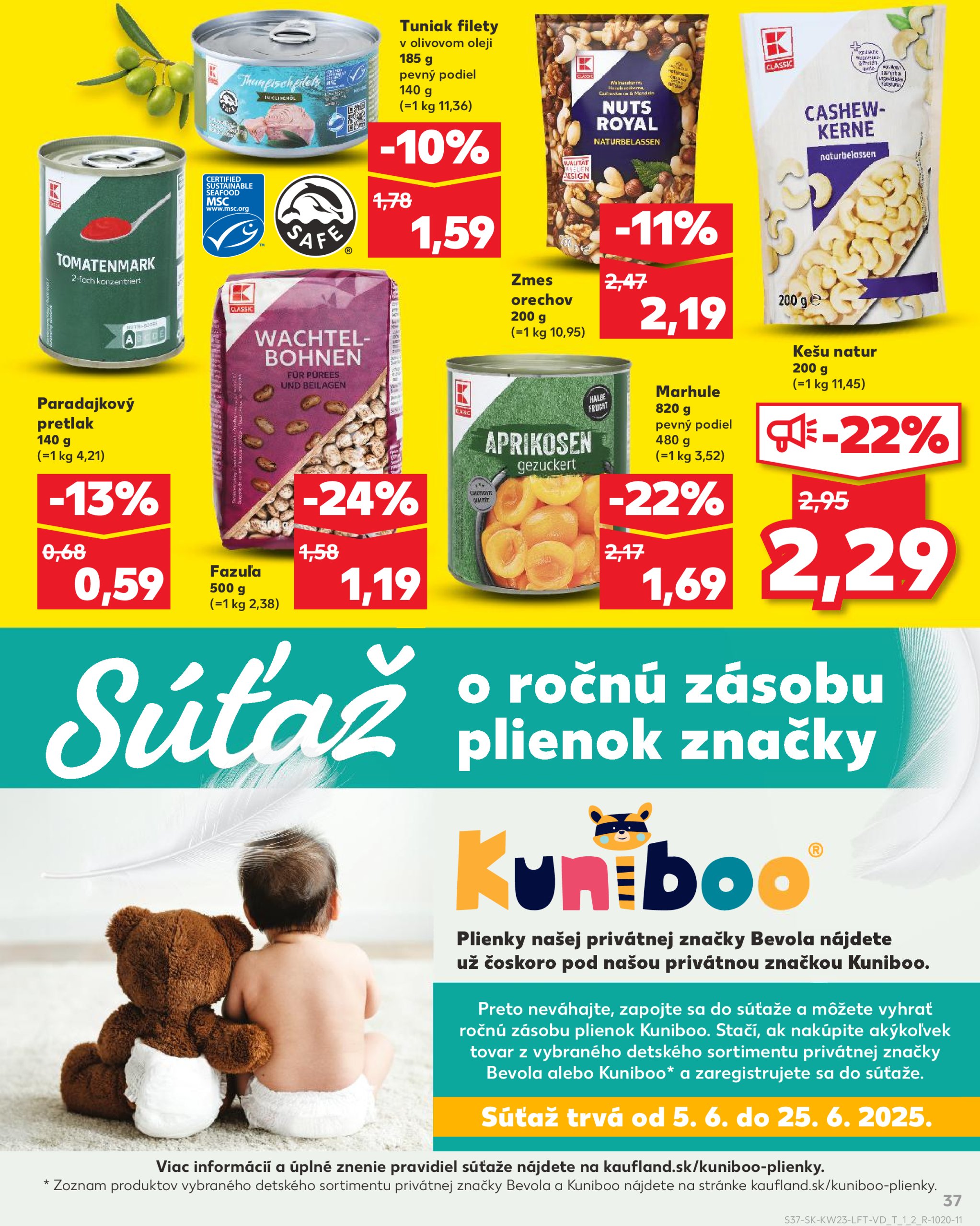 kaufland - Kaufland leták platný od 05.06. - 11.06. - page: 37 kaufland - Kaufland leták platný od 05.06. - 11.06. - page: 37