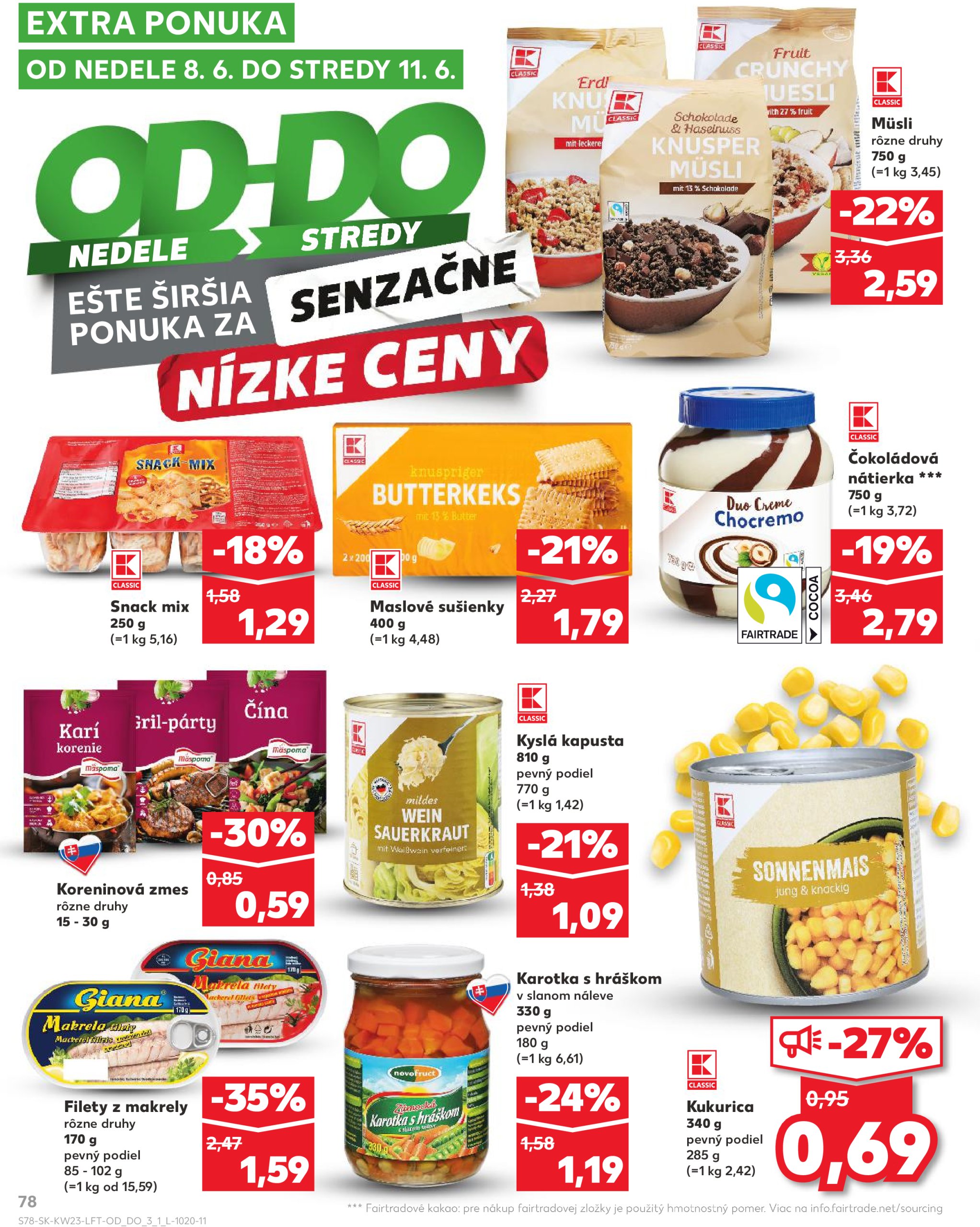 kaufland - Kaufland leták platný od 05.06. - 11.06. - page: 78 kaufland - Kaufland leták platný od 05.06. - 11.06. - page: 78