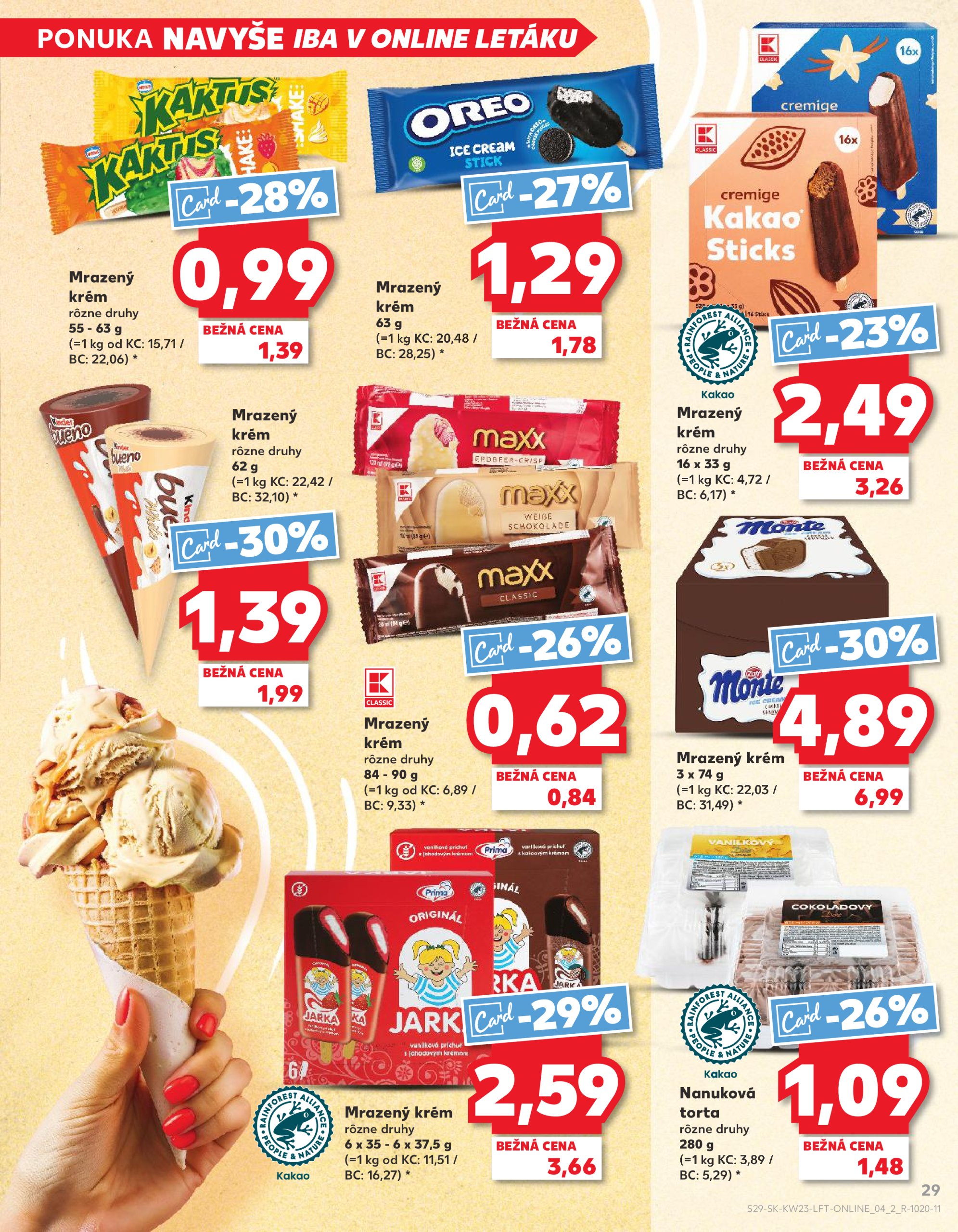 kaufland - Kaufland leták platný od 05.06. - 11.06. - page: 29 kaufland - Kaufland leták platný od 05.06. - 11.06. - page: 29