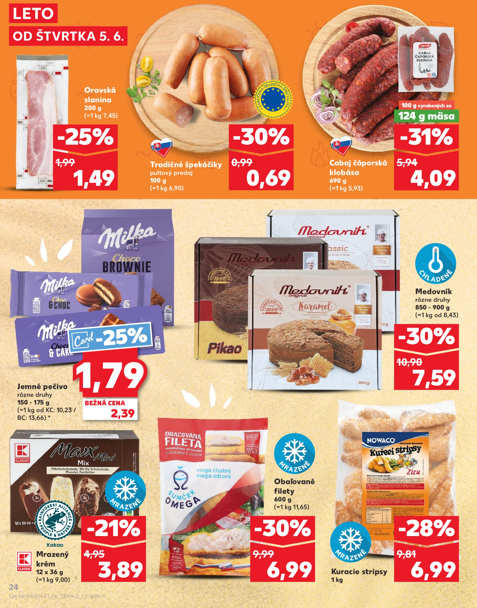 kaufland - Kaufland leták platný od 05.06. - 11.06. - page: 24 kaufland - Kaufland leták platný od 05.06. - 11.06. - page: 24