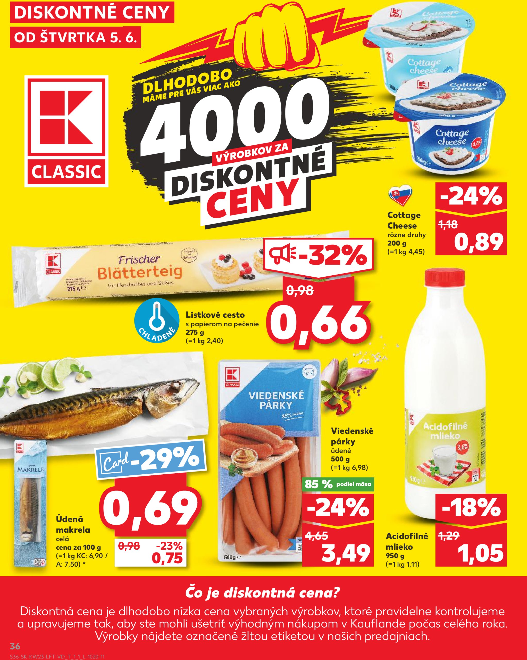 kaufland - Kaufland leták platný od 05.06. - 11.06. - page: 36 kaufland - Kaufland leták platný od 05.06. - 11.06. - page: 36