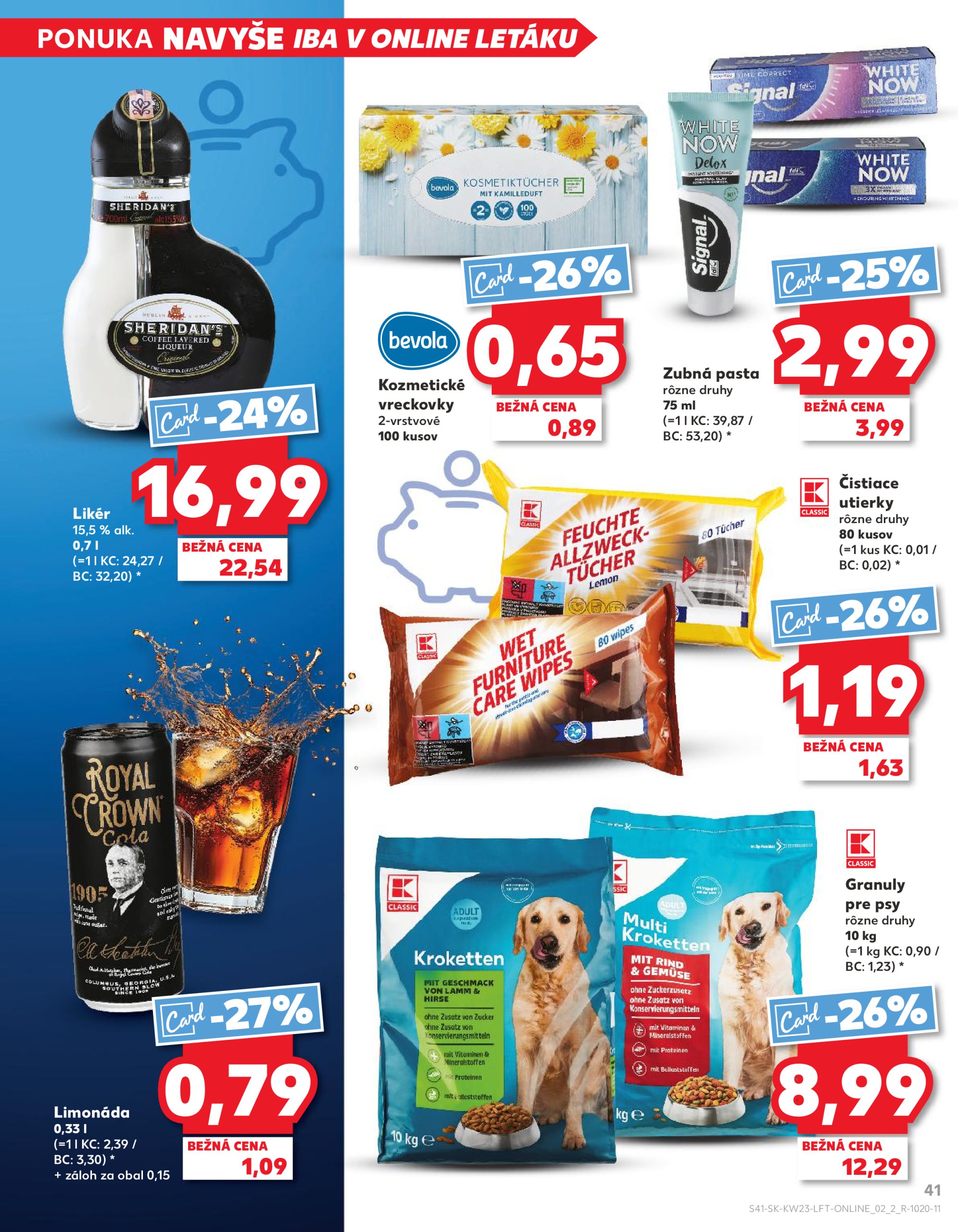 kaufland - Kaufland leták platný od 05.06. - 11.06. - page: 41 kaufland - Kaufland leták platný od 05.06. - 11.06. - page: 41