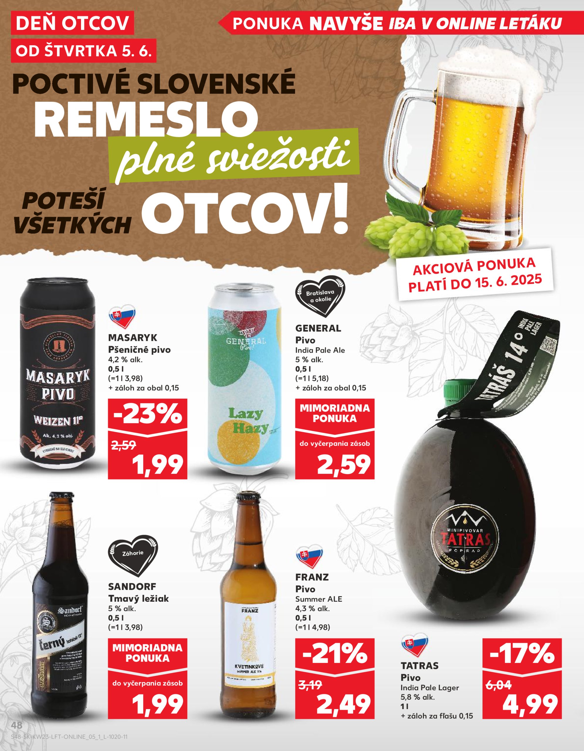 kaufland - Kaufland leták platný od 05.06. - 11.06. - page: 48 kaufland - Kaufland leták platný od 05.06. - 11.06. - page: 48