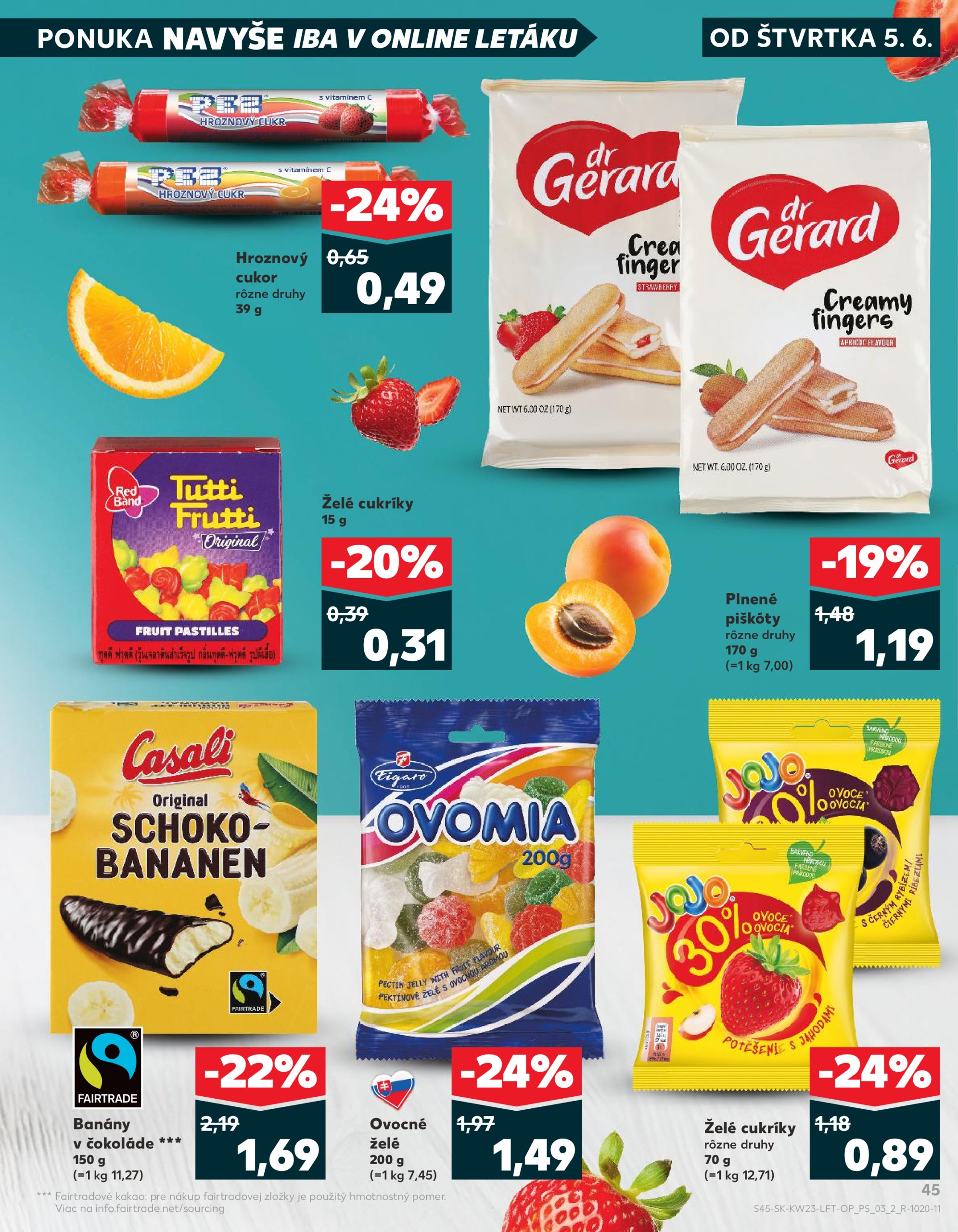 kaufland - Kaufland leták platný od 05.06. - 11.06. - page: 45 kaufland - Kaufland leták platný od 05.06. - 11.06. - page: 45
