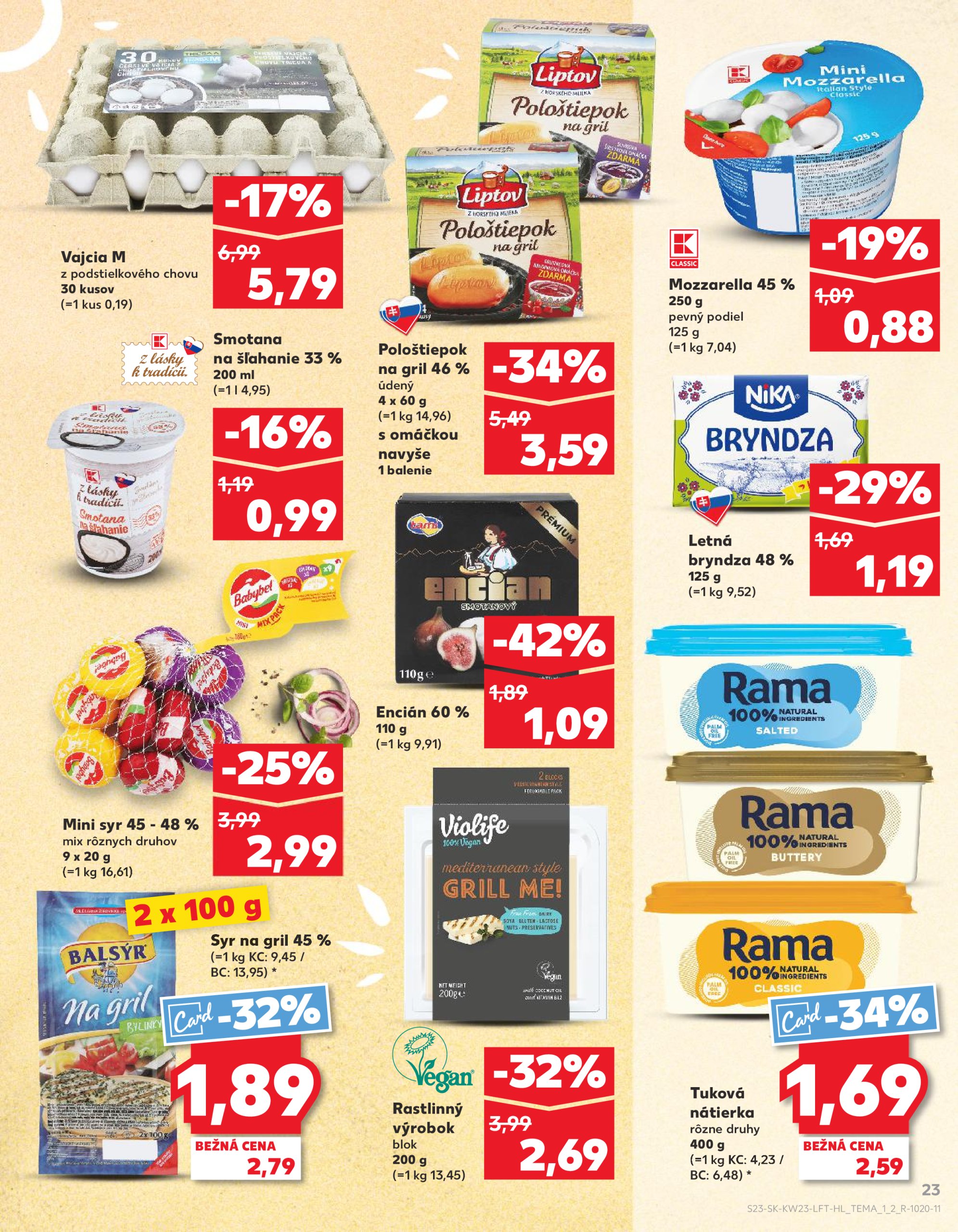 kaufland - Kaufland leták platný od 05.06. - 11.06. - page: 23 kaufland - Kaufland leták platný od 05.06. - 11.06. - page: 23