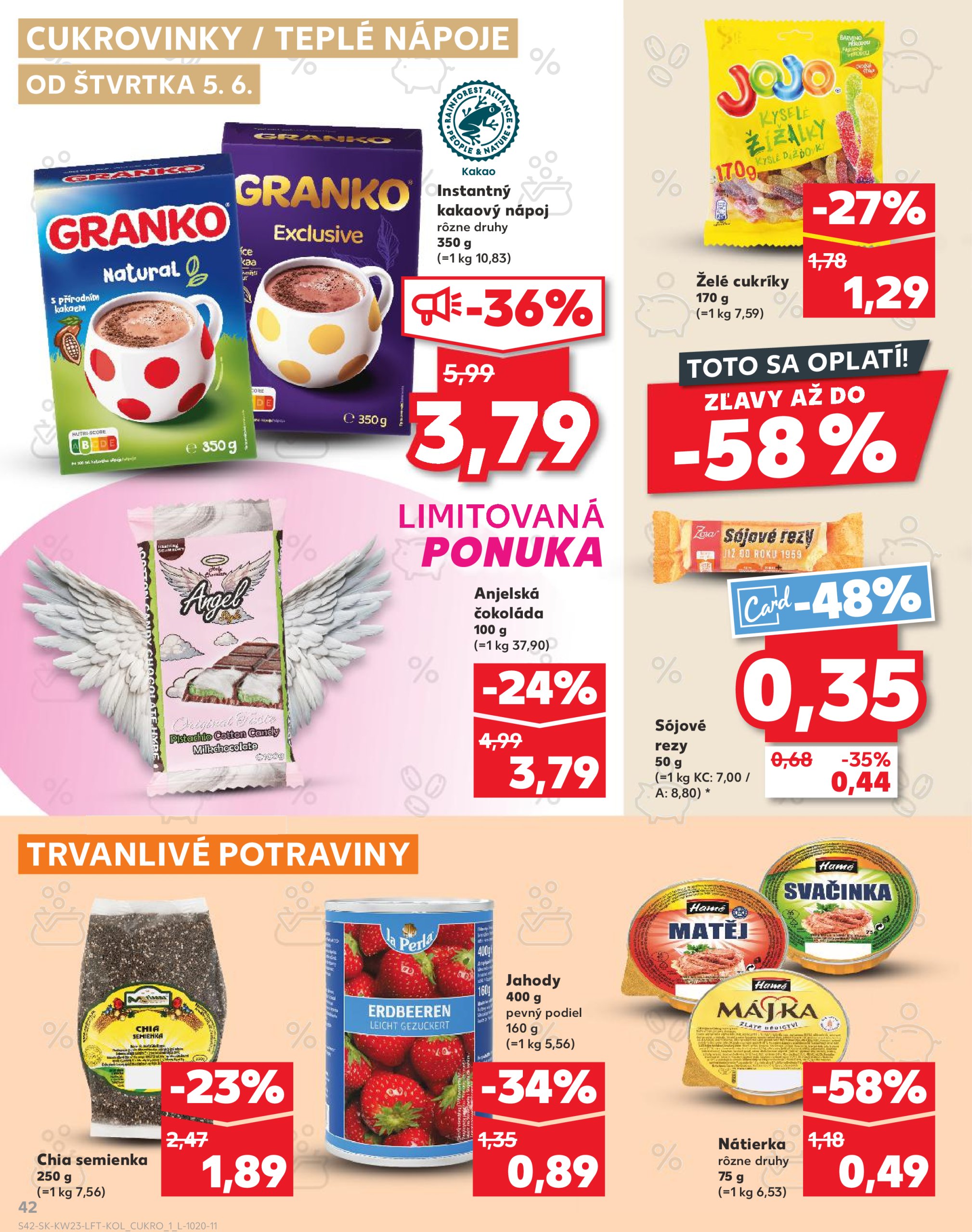 kaufland - Kaufland leták platný od 05.06. - 11.06. - page: 42 kaufland - Kaufland leták platný od 05.06. - 11.06. - page: 42