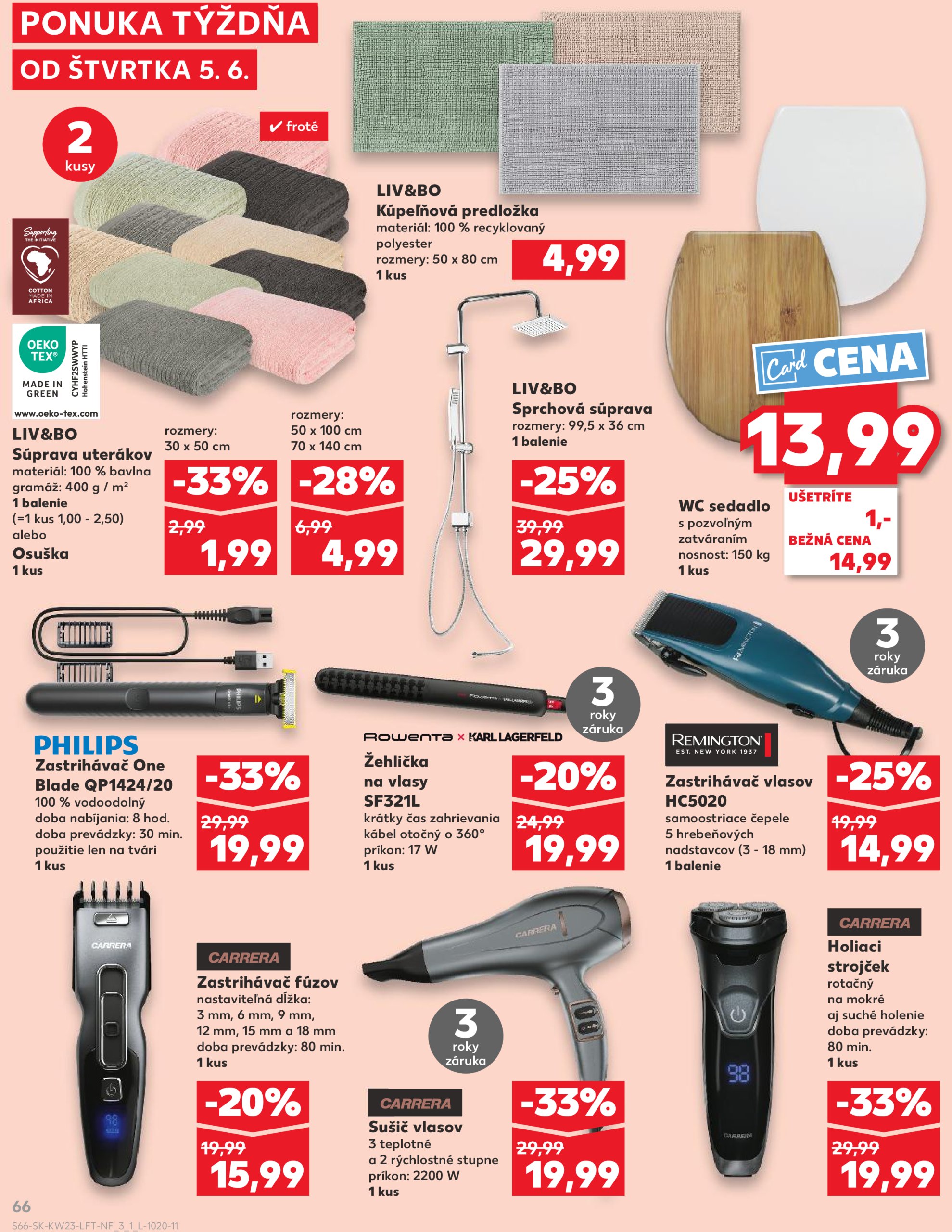 kaufland - Kaufland leták platný od 05.06. - 11.06. - page: 66 kaufland - Kaufland leták platný od 05.06. - 11.06. - page: 66