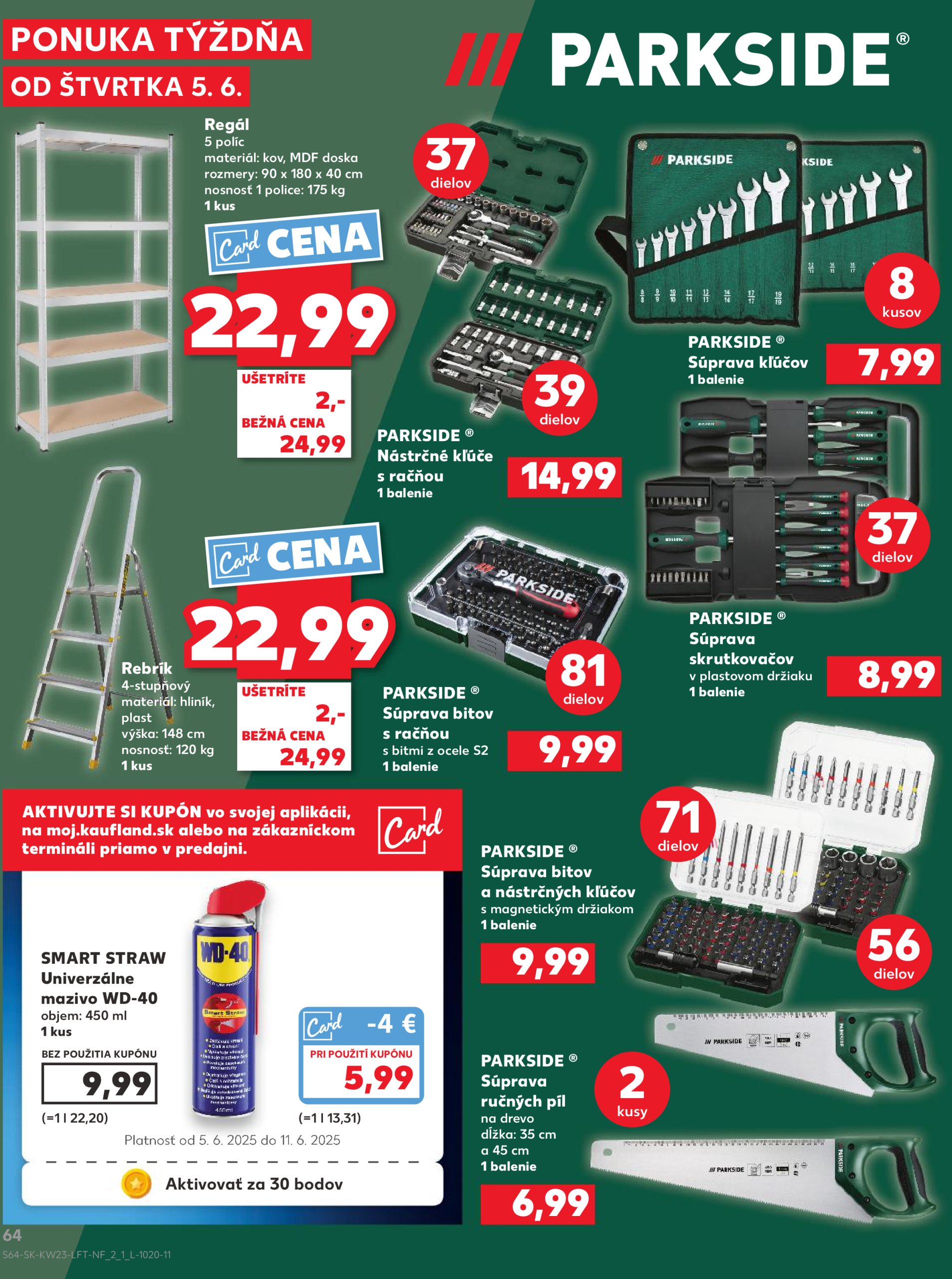kaufland - Kaufland leták platný od 05.06. - 11.06. - page: 64 kaufland - Kaufland leták platný od 05.06. - 11.06. - page: 64