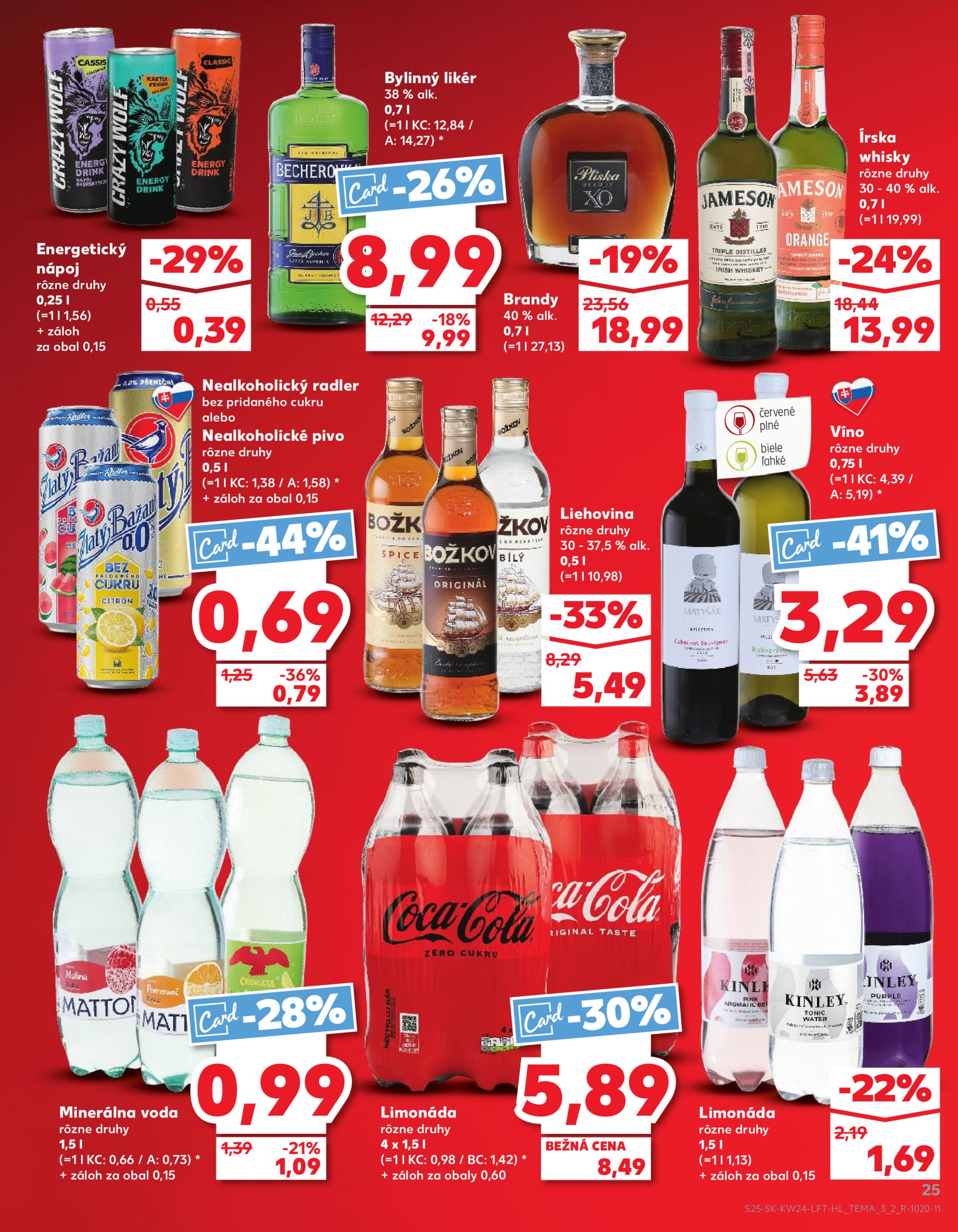 kaufland - Leták Kaufland platný od 12.06. do 18.06. - page: 25 kaufland - Leták Kaufland platný od 12.06. do 18.06. - page: 25