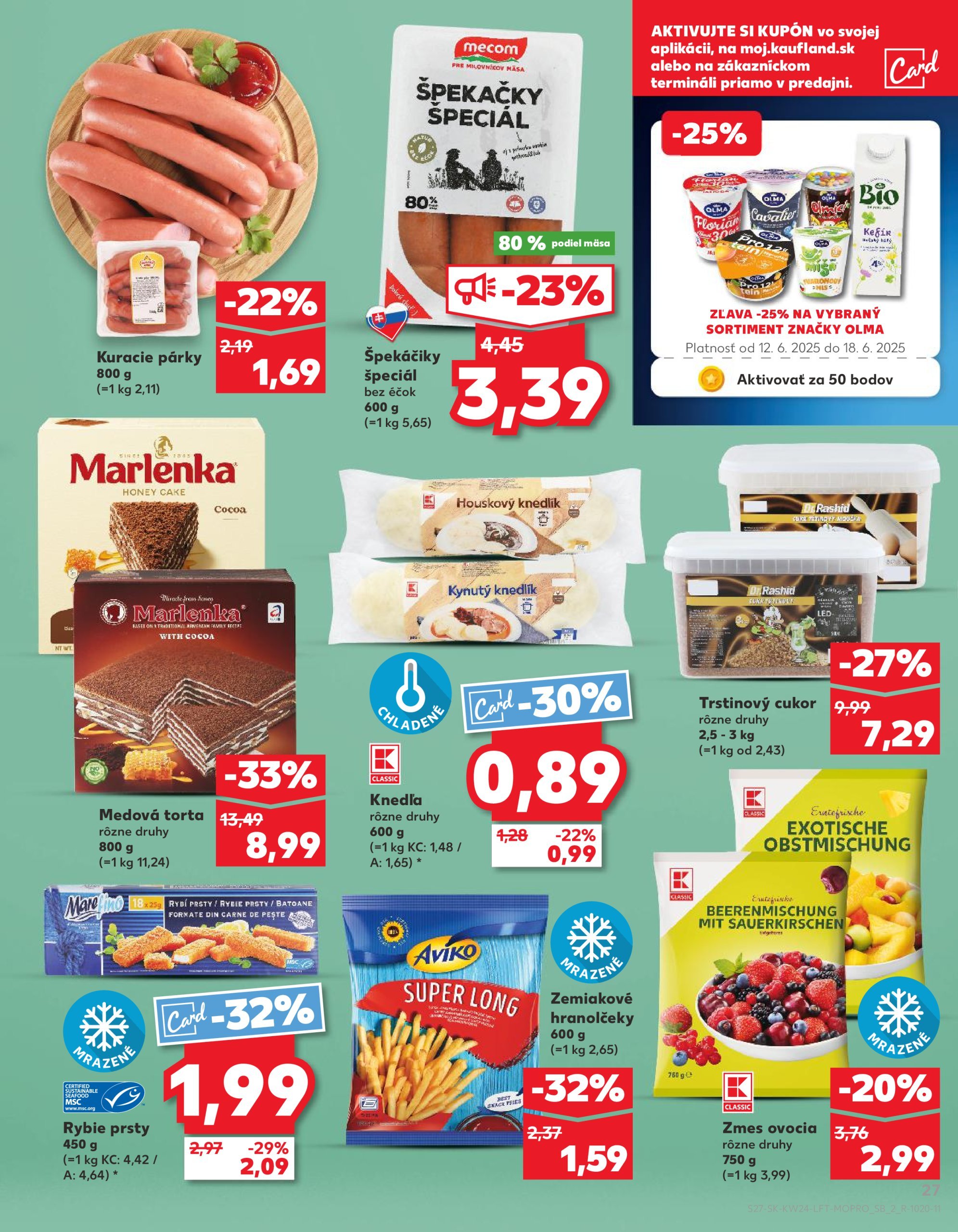 kaufland - Leták Kaufland platný od 12.06. do 18.06. - page: 27 kaufland - Leták Kaufland platný od 12.06. do 18.06. - page: 27