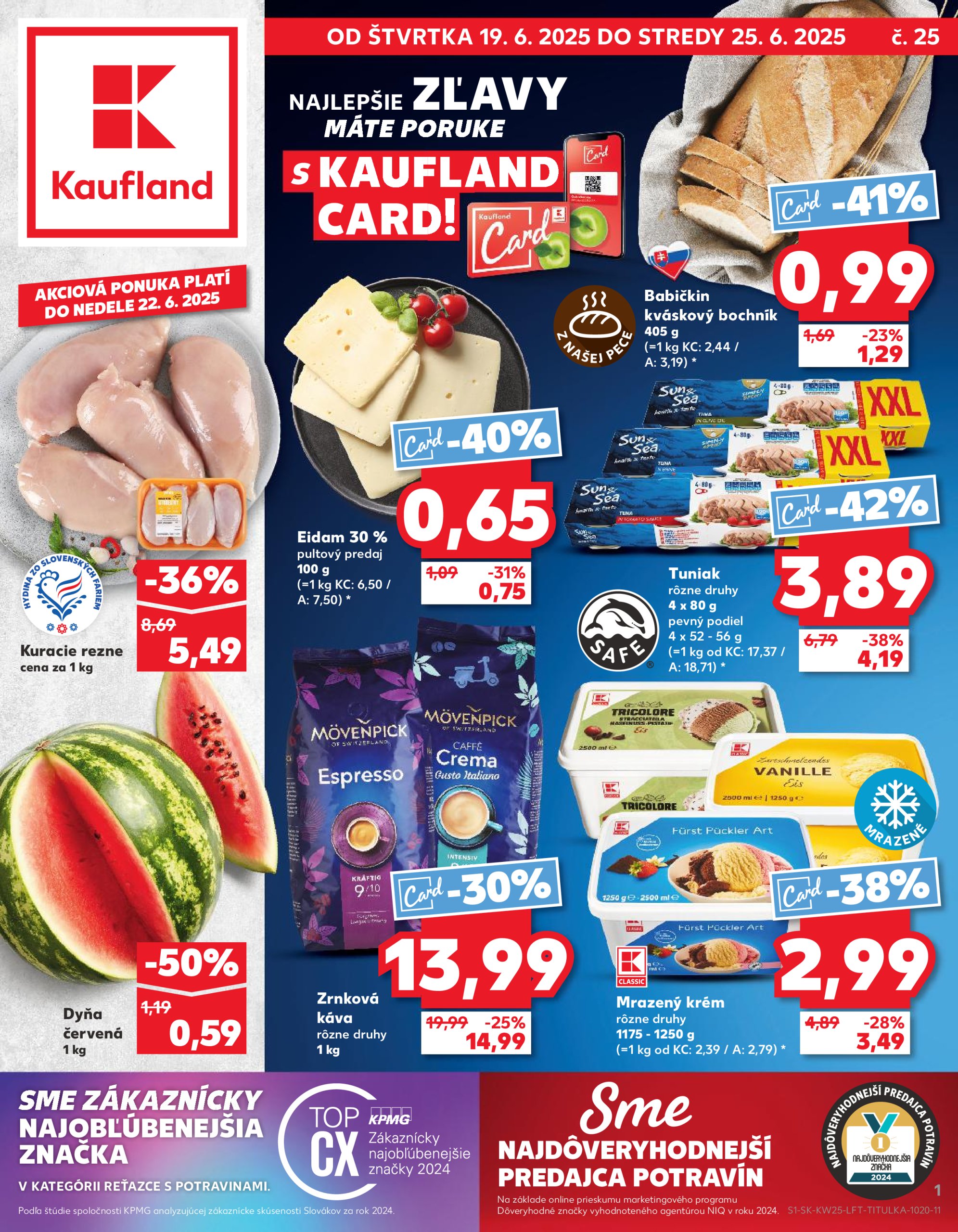 kaufland - Leták Kaufland platný od 19.06. do 25.06. - page: 1 kaufland - Leták Kaufland platný od 19.06. do 25.06. - page: 1
