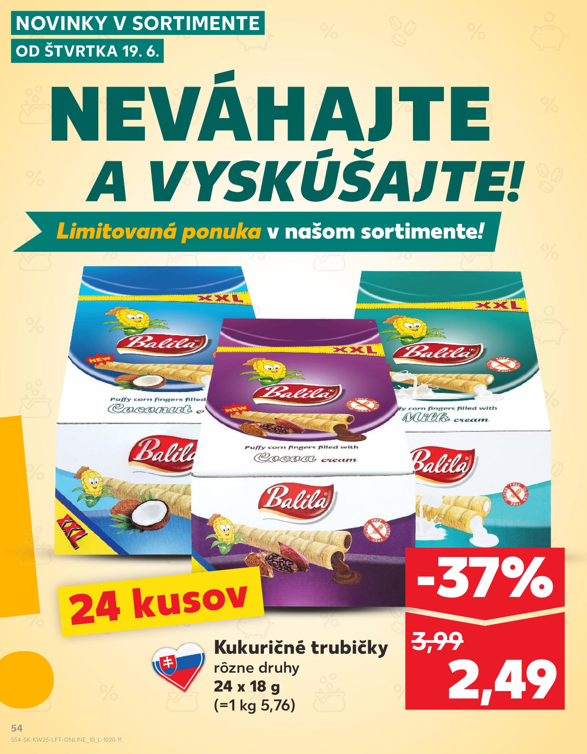 kaufland - Leták Kaufland platný od 19.06. do 25.06. - page: 54 kaufland - Leták Kaufland platný od 19.06. do 25.06. - page: 54
