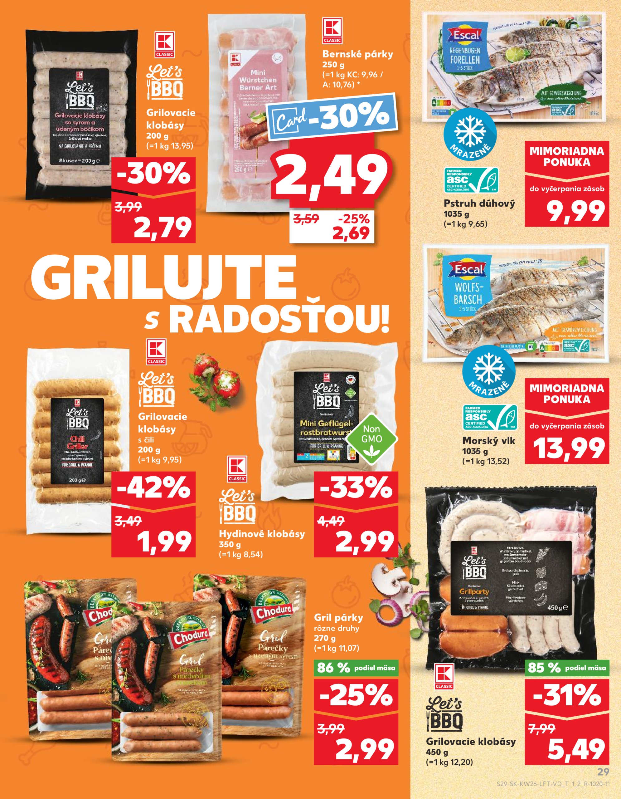 kaufland - Leták Kaufland platný od 26.06. do 02.07. - page: 29 kaufland - Leták Kaufland platný od 26.06. do 02.07. - page: 29