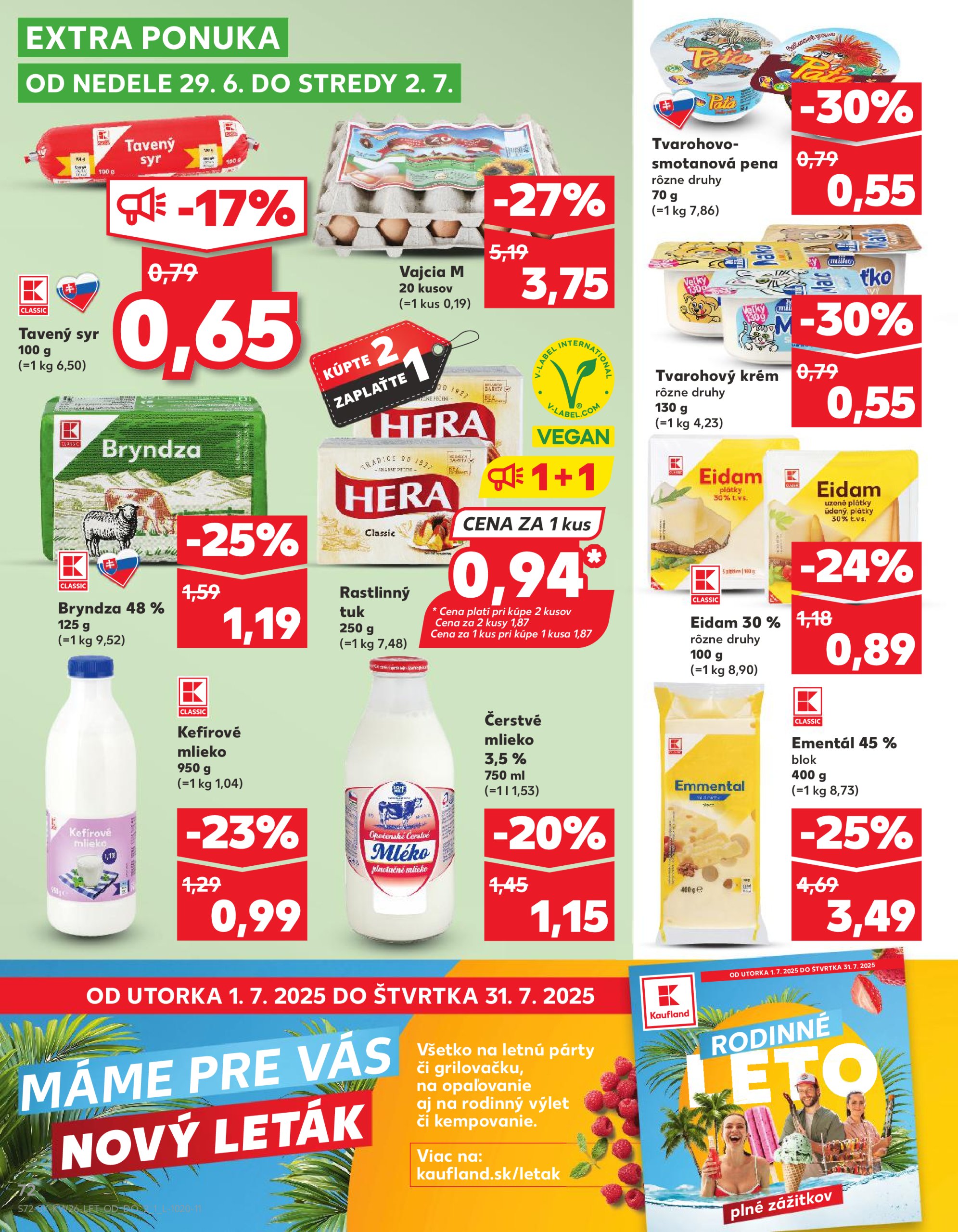kaufland - Leták Kaufland platný od 26.06. do 02.07. - page: 72 kaufland - Leták Kaufland platný od 26.06. do 02.07. - page: 72