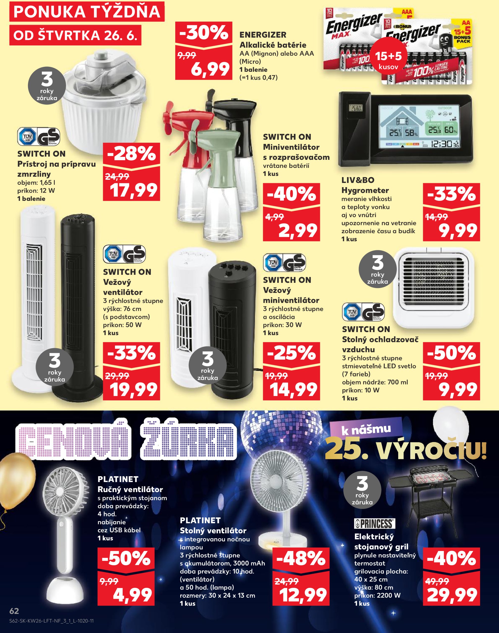 kaufland - Leták Kaufland platný od 26.06. do 02.07. - page: 62 kaufland - Leták Kaufland platný od 26.06. do 02.07. - page: 62